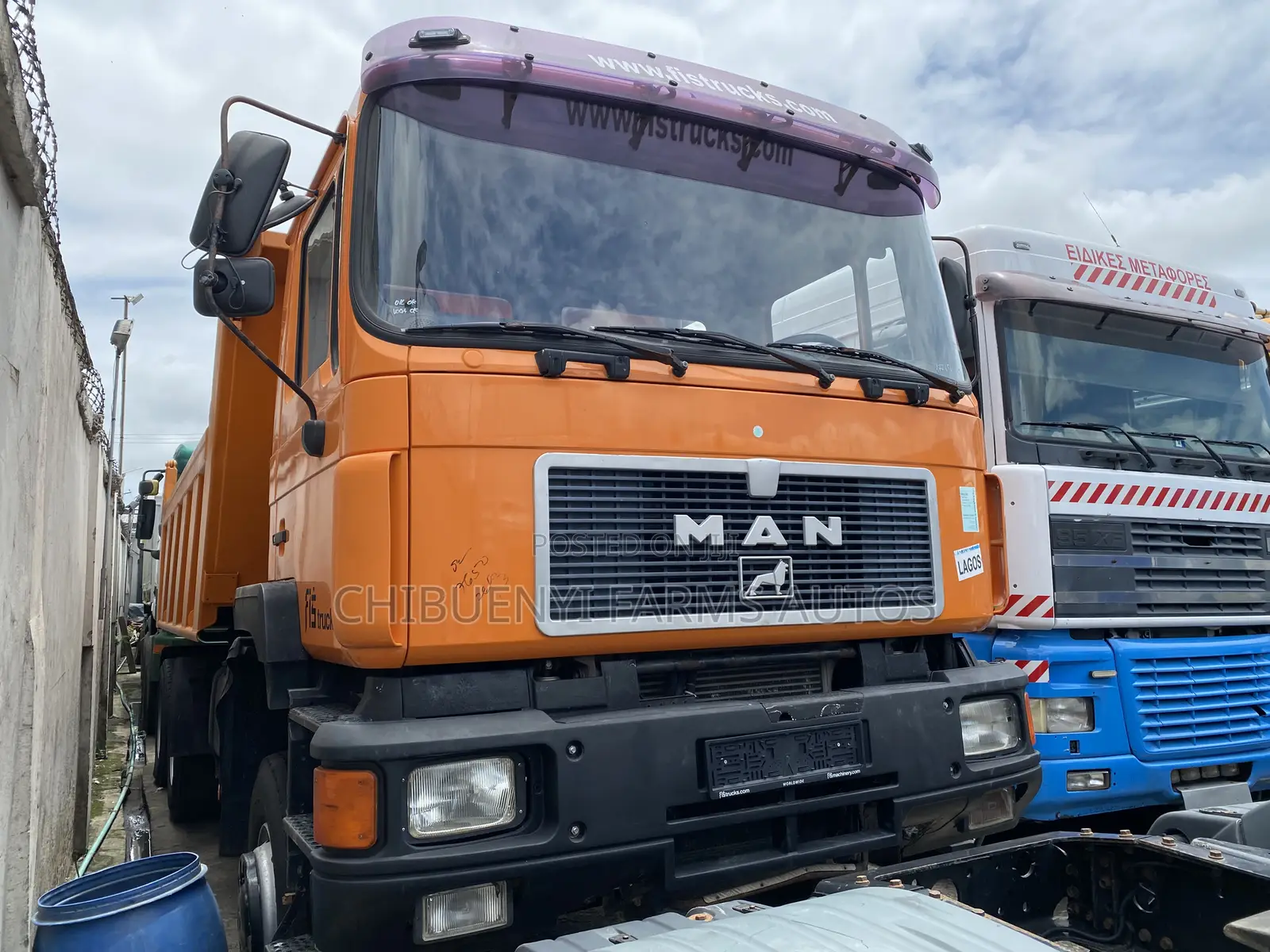 Man DIESEL Tipper 10-Tyres