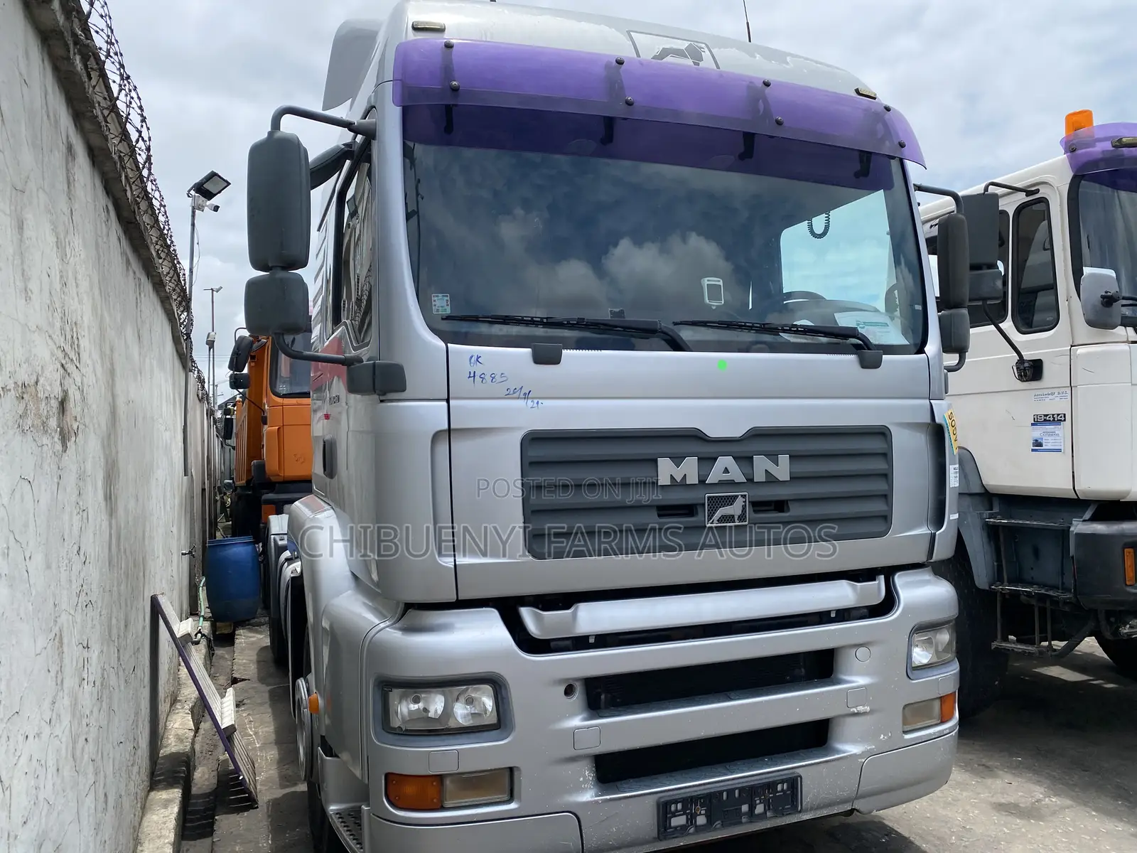 Man DIESEL [Tga 18-460] Tractor Head (6-Tyres)