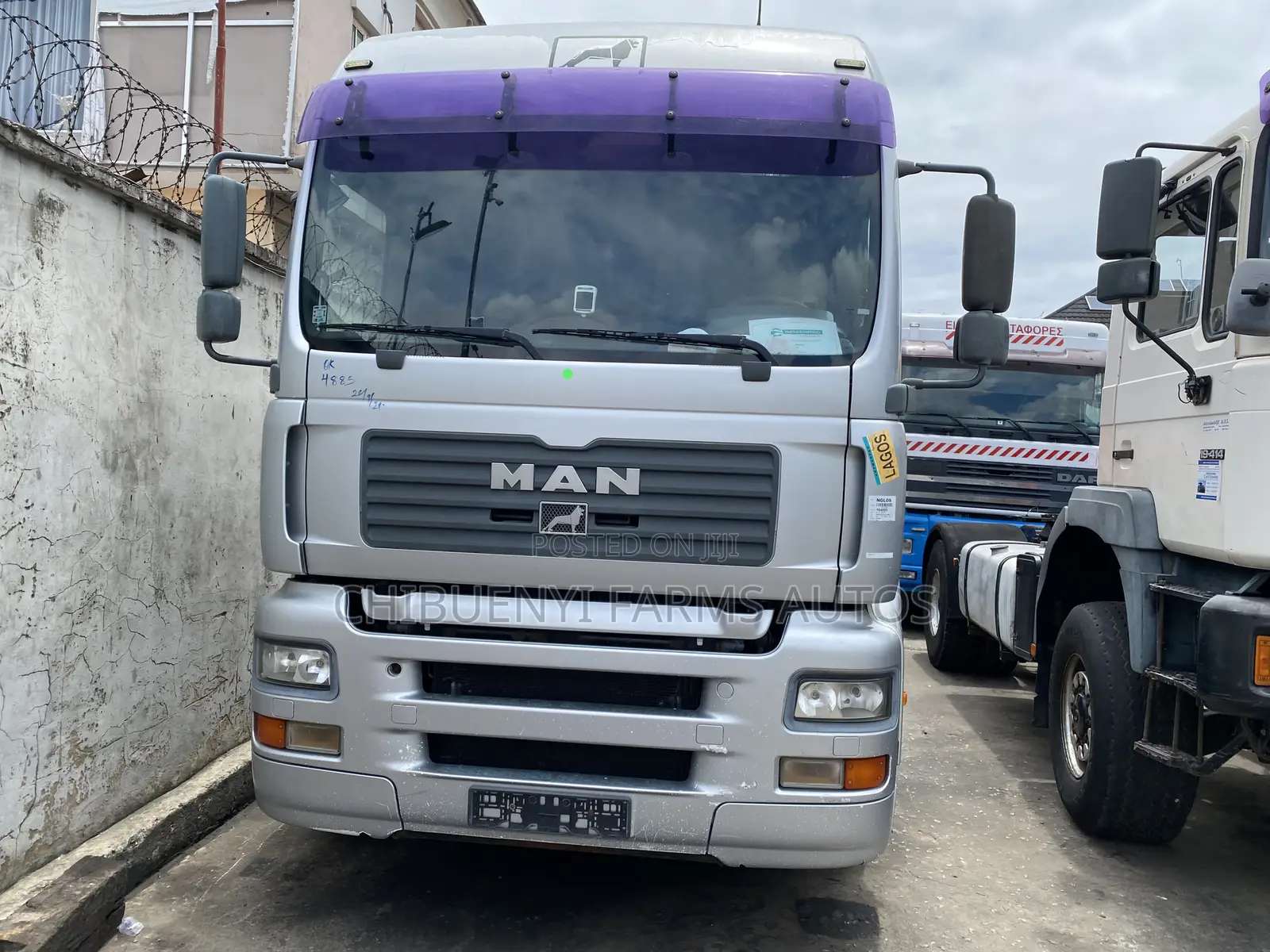 Man DIESEL [Tga 18-460] Tractor Head (6-Tyres)