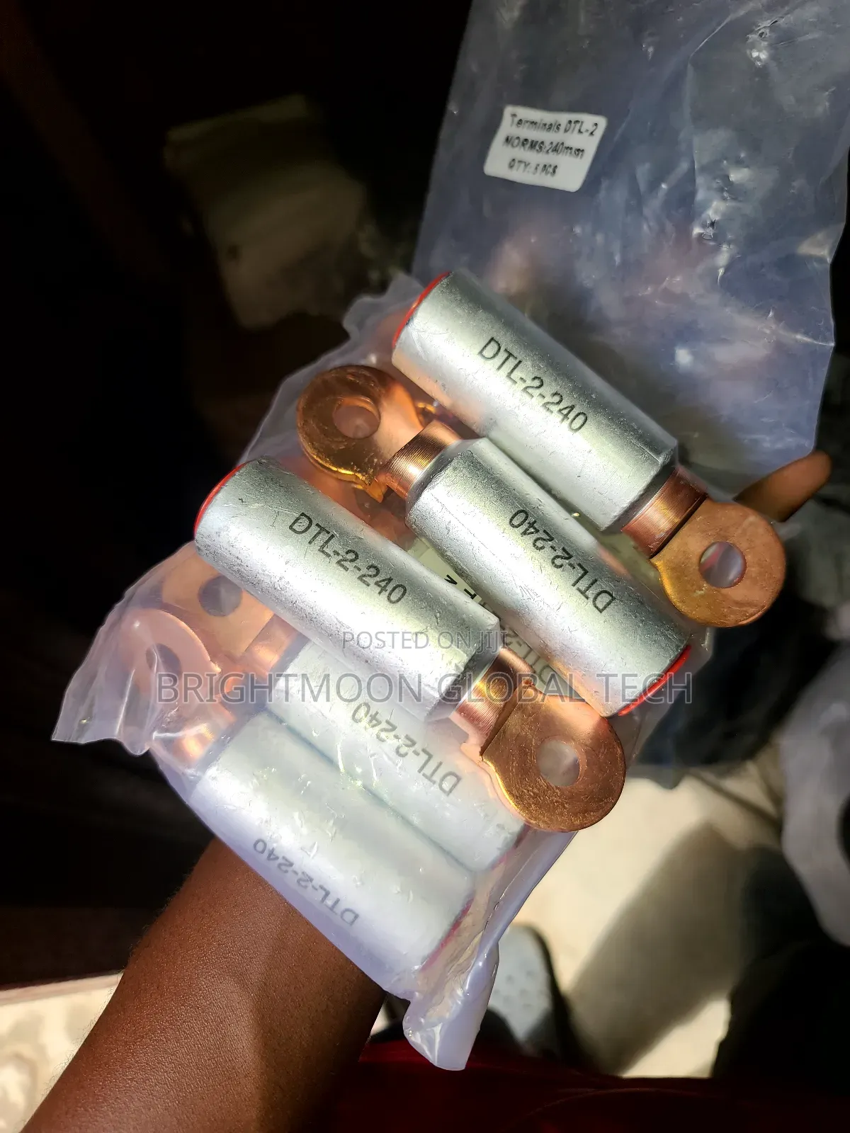DTL 2 240mm Aluminum Copper Cable Lug