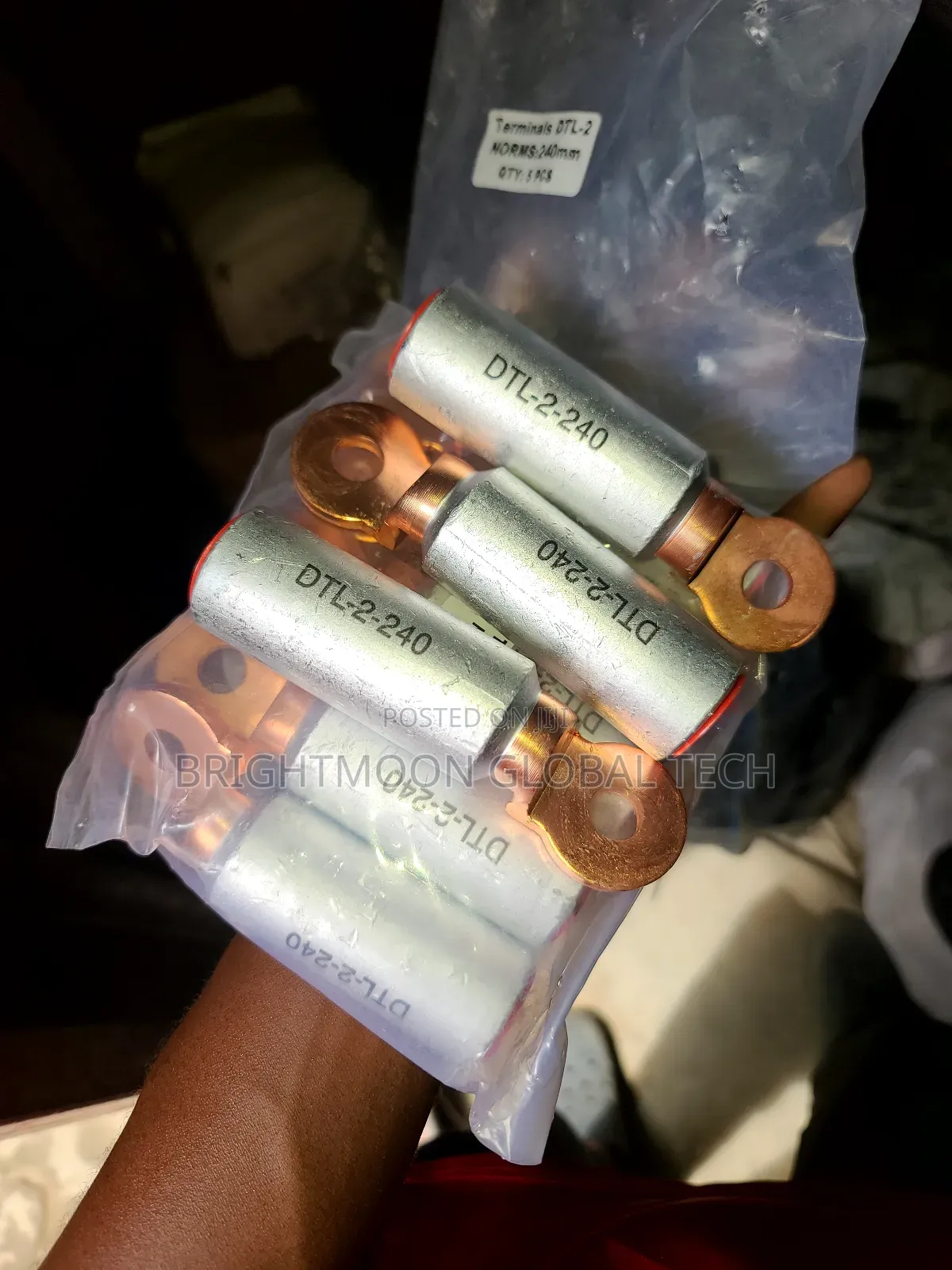 DTL 2 240mm Aluminum Copper Cable Lug