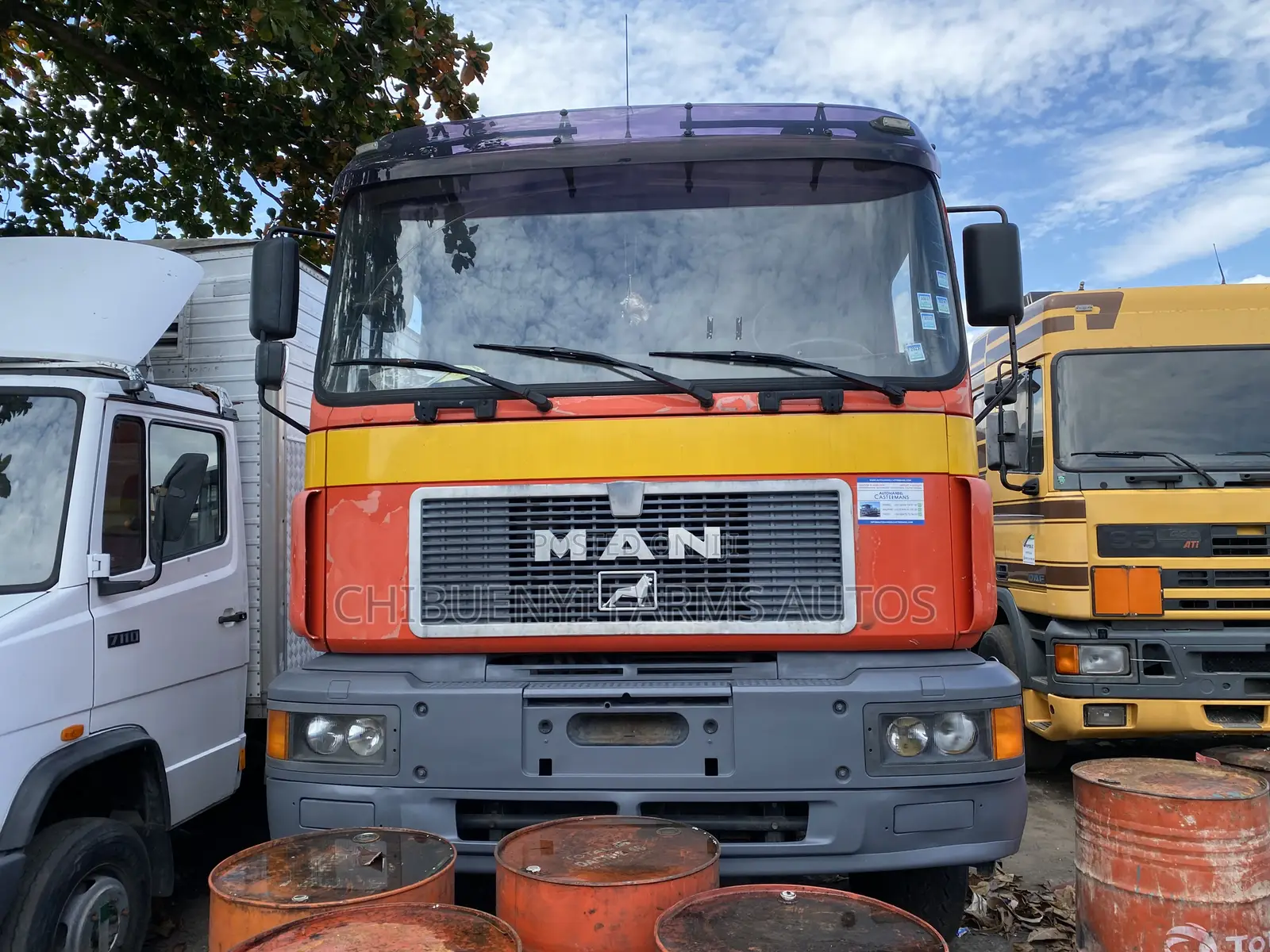 MAN DIESEL TRACTOR HEAD - 6 Tyres (Auxiliary)