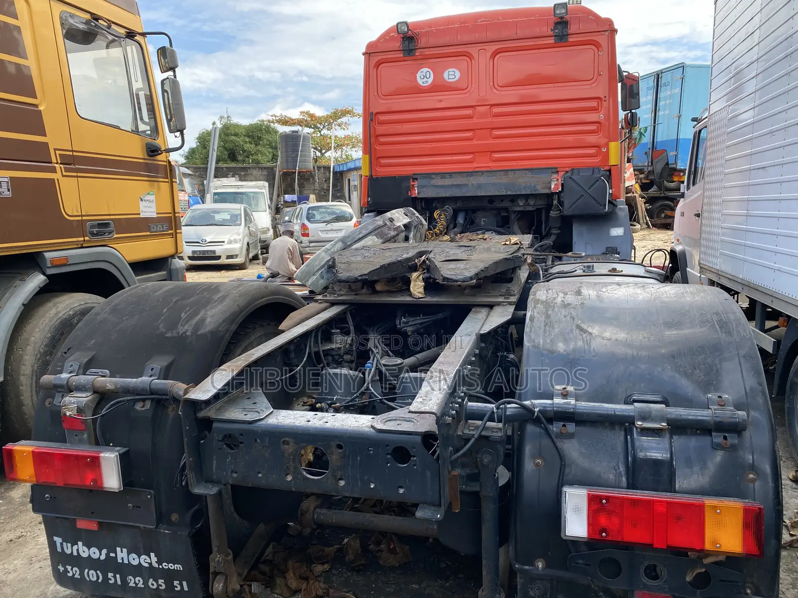 MAN DIESEL TRACTOR HEAD - 6 Tyres (Auxiliary)