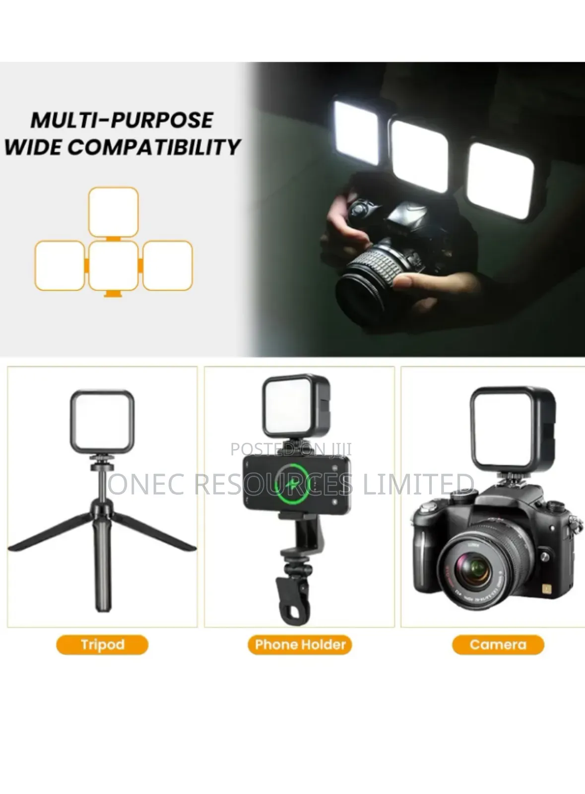 RGB Camera Video Light
