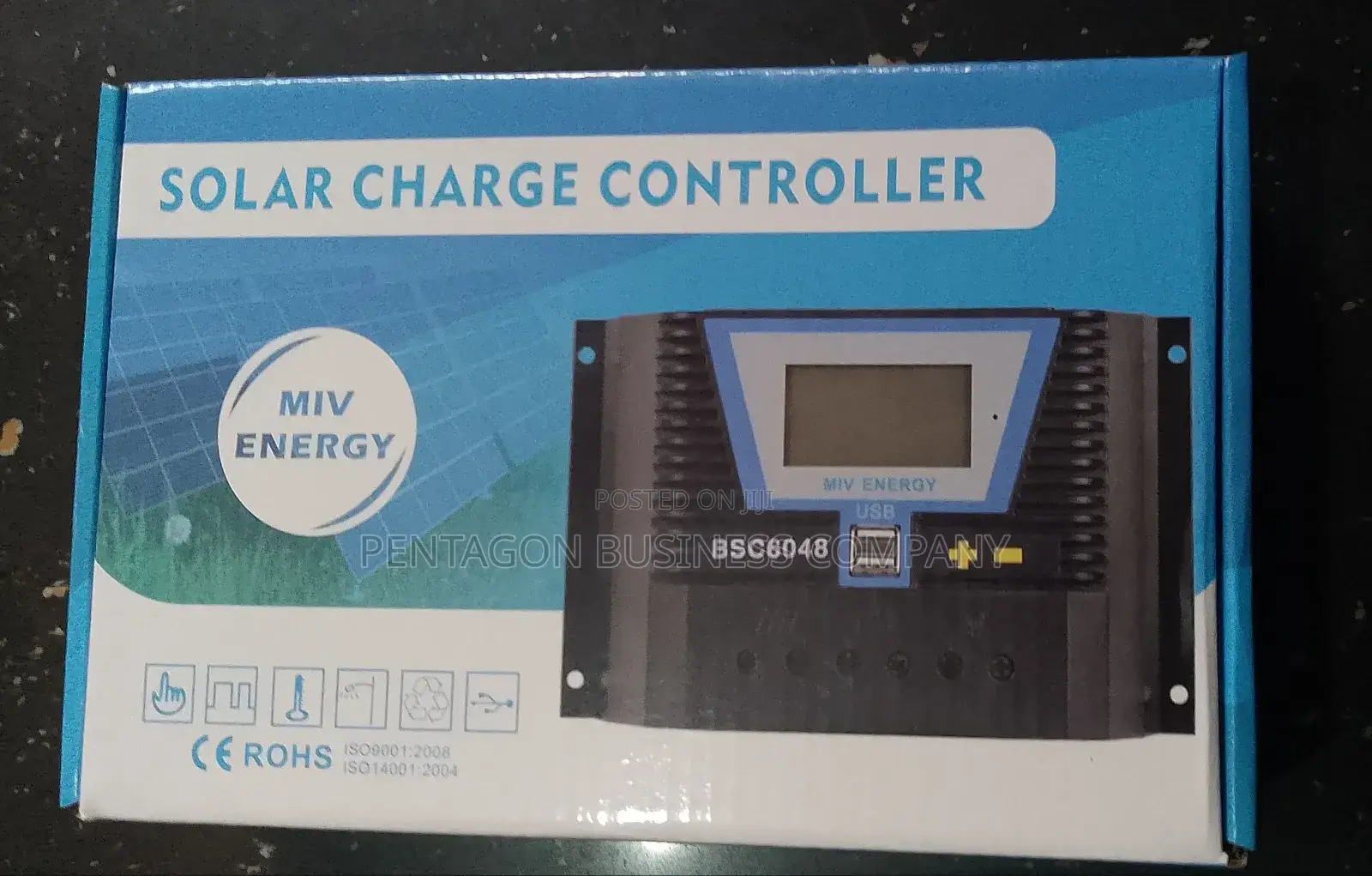 60ahms Miv Energy PWM Charge Controller
