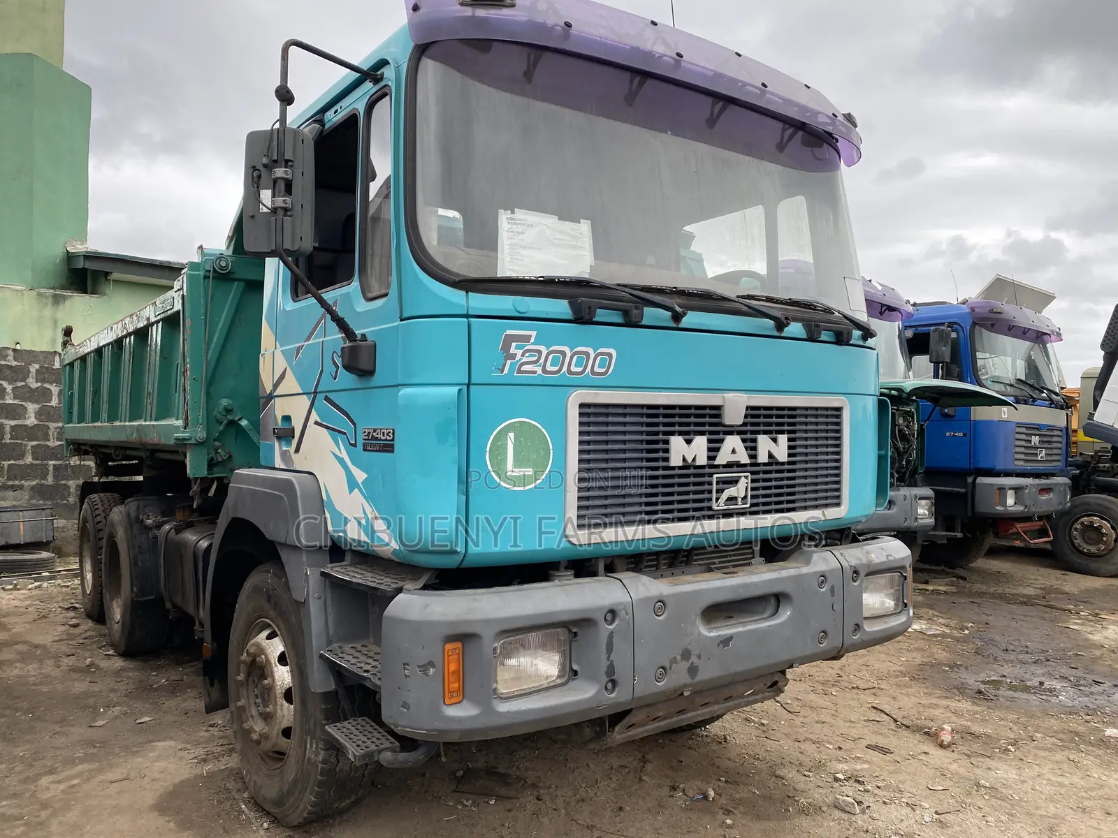 Man Diesel [27-403] Silent - 10tyres Tipper