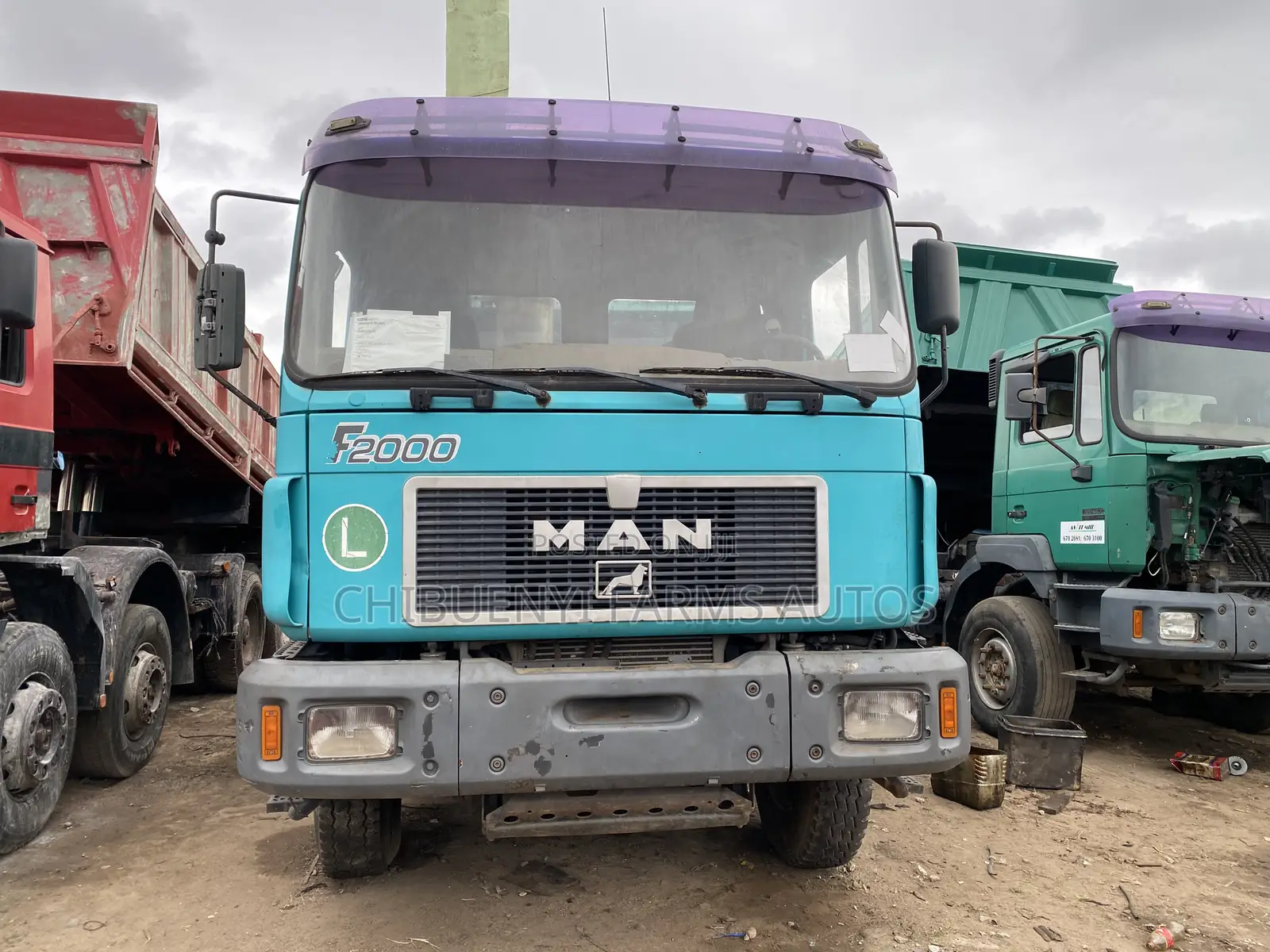 Man Diesel [27-403] Silent - 10tyres Tipper