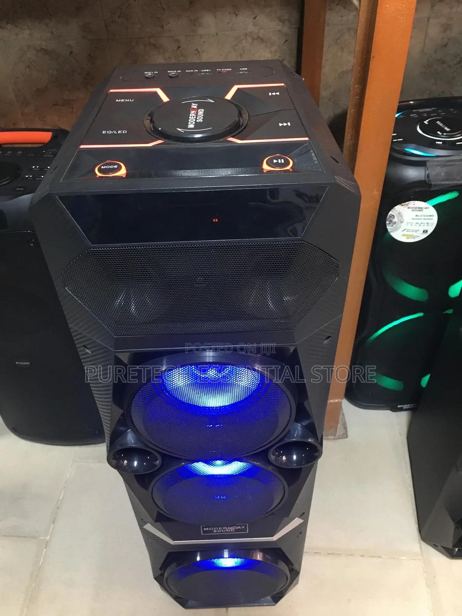 Modern Day Sound Potable Single Party Speaker Mlg999gk