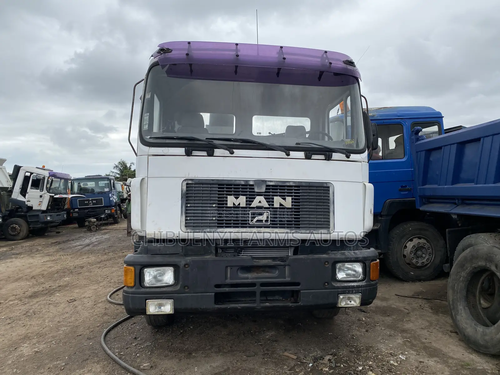 Man Diesel Truck Head - 12tyres [Cab Chassis]