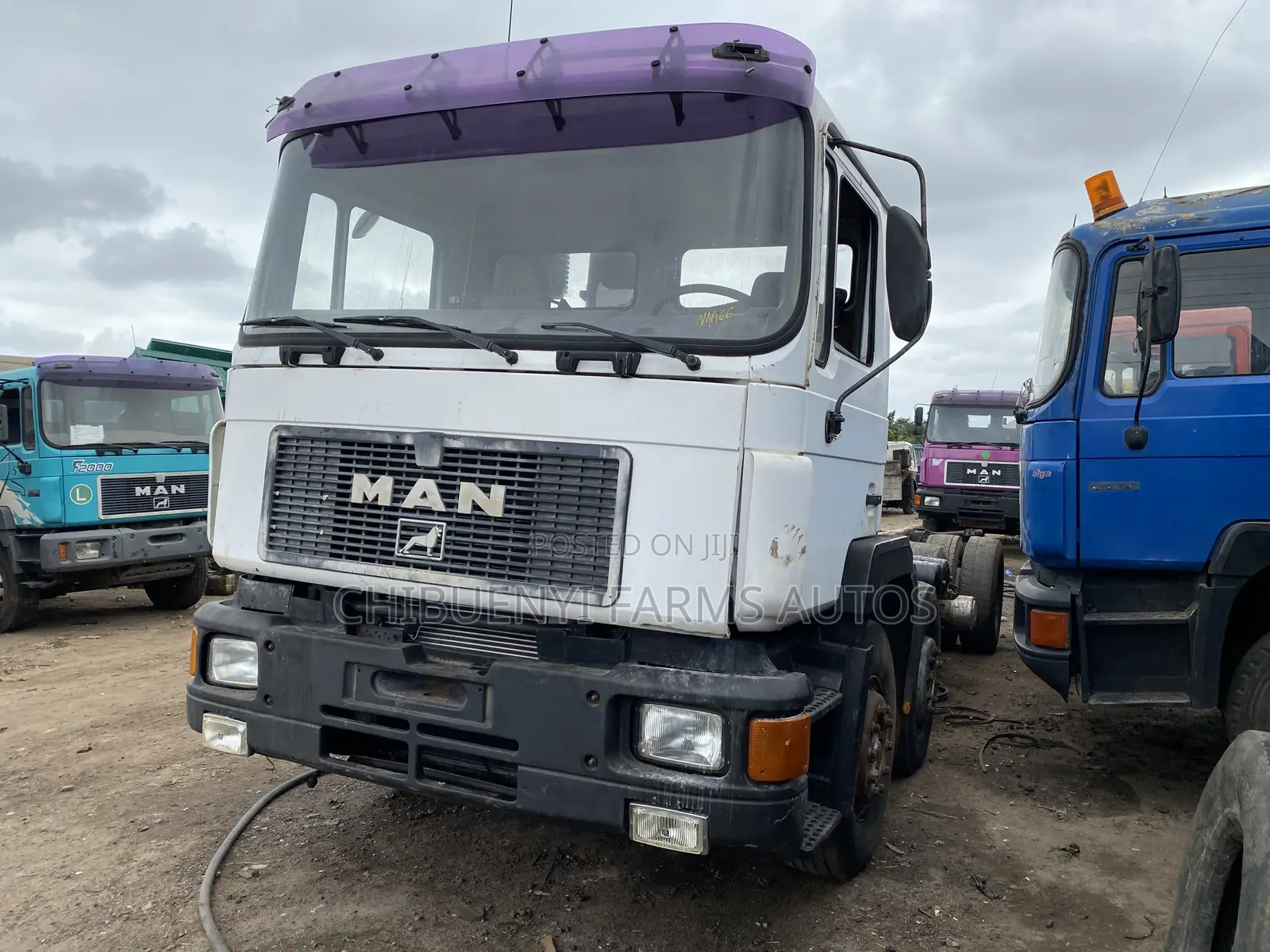Man Diesel Truck Head - 12tyres [Cab Chassis]