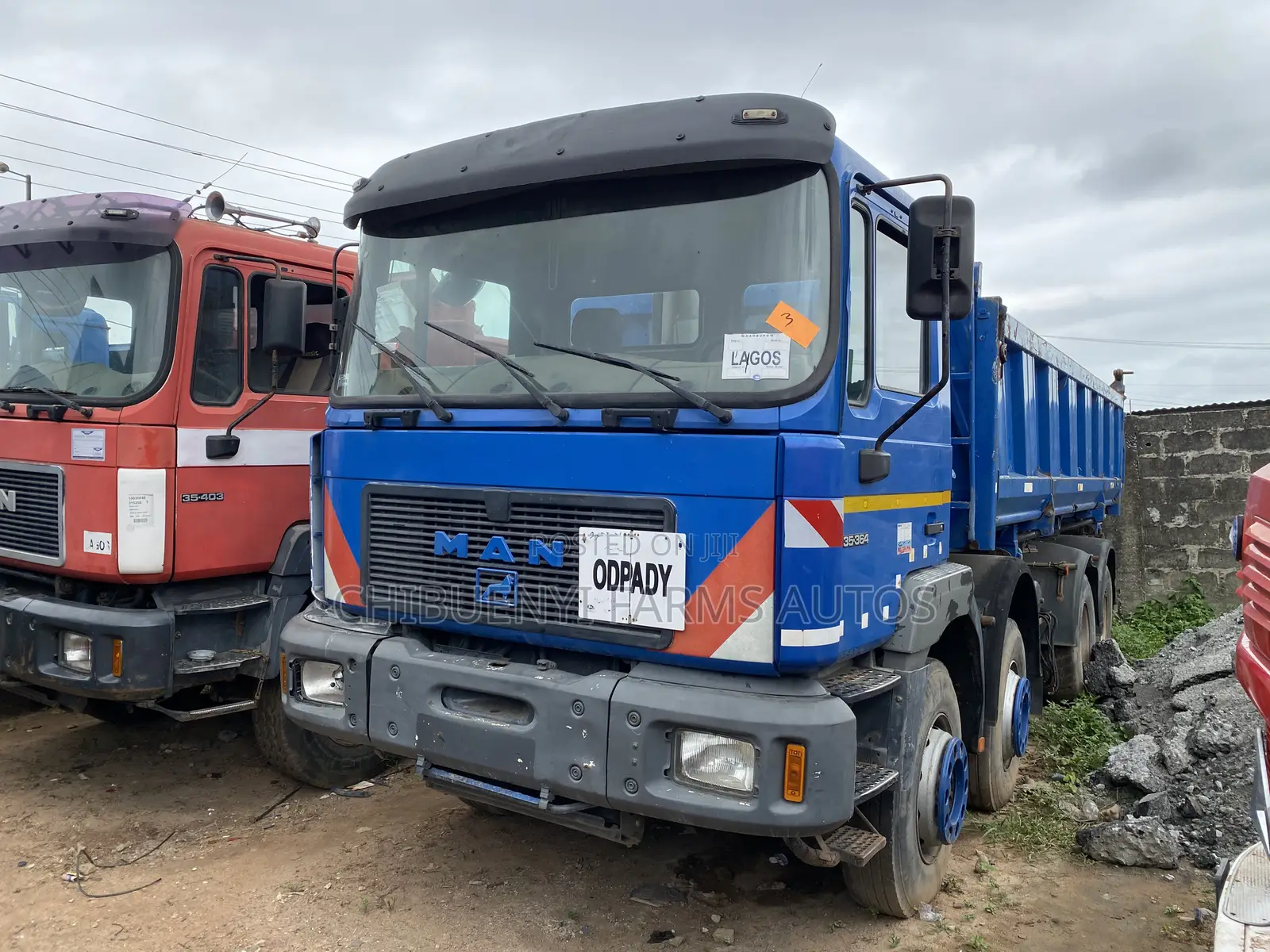 Man Diesel Tipper 12tyres (45 Tons)