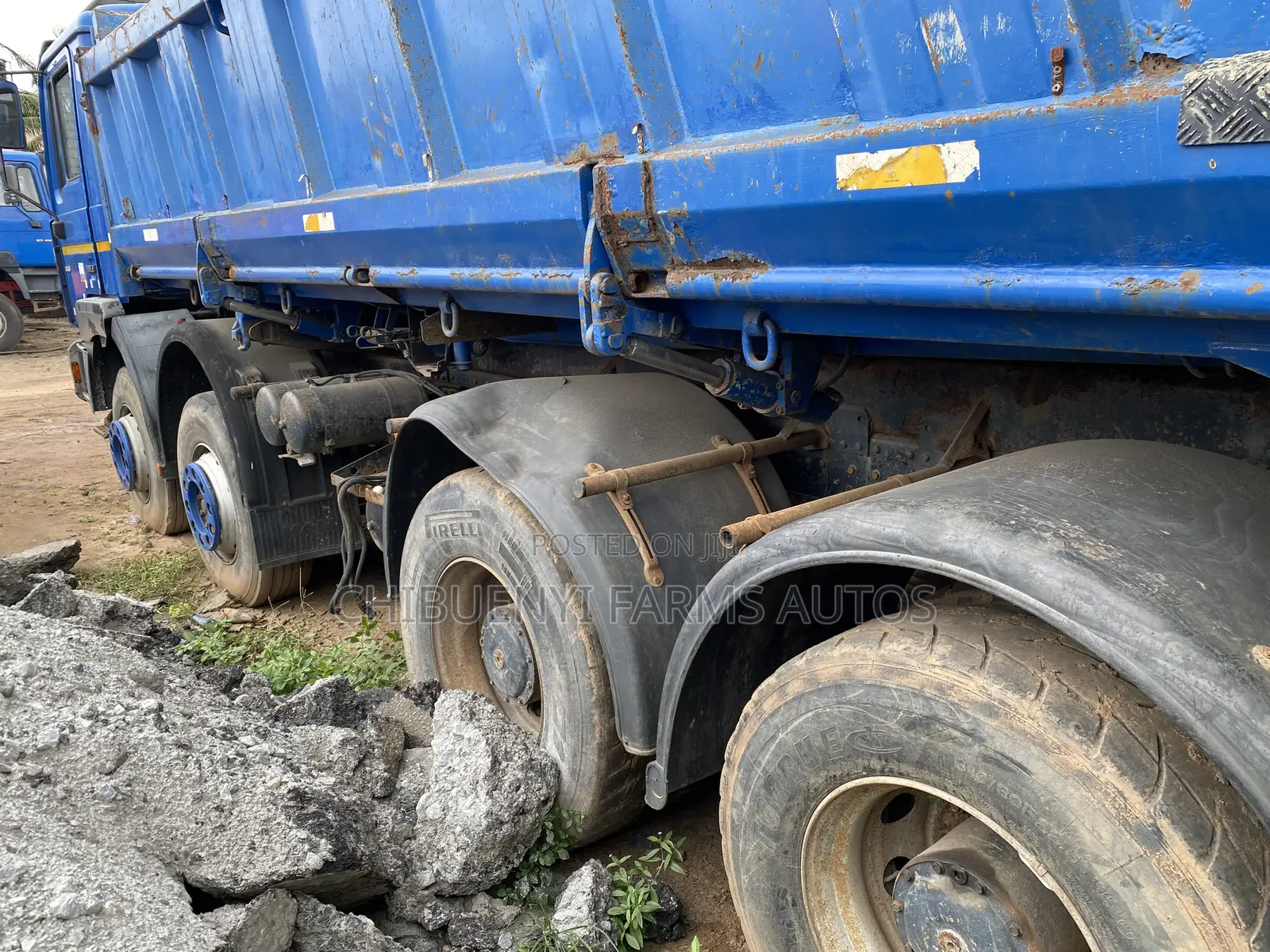 Man Diesel Tipper 12tyres (45 Tons)