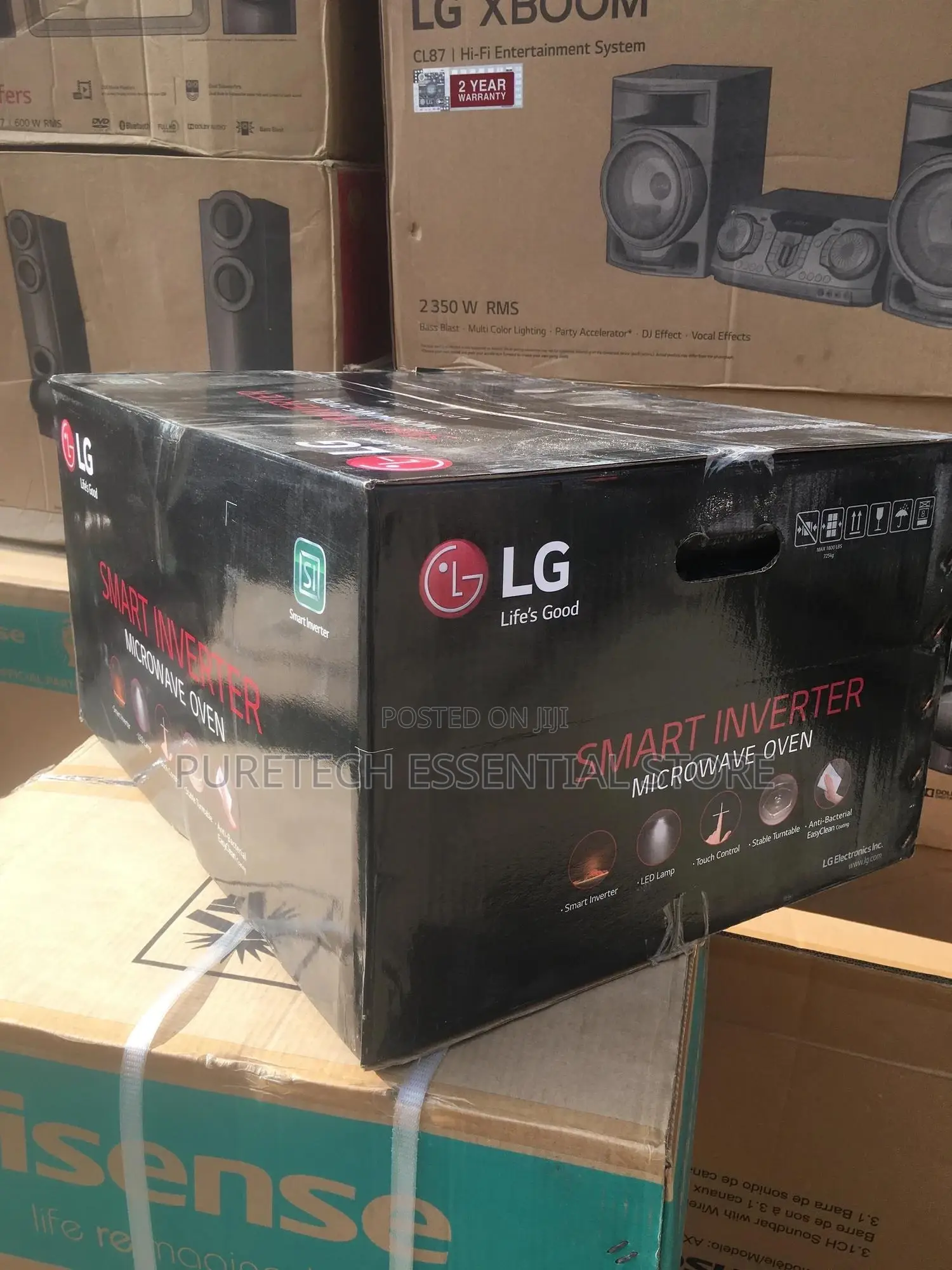 Original LG Inverter Microwave Oven 42liters MH8265DIS