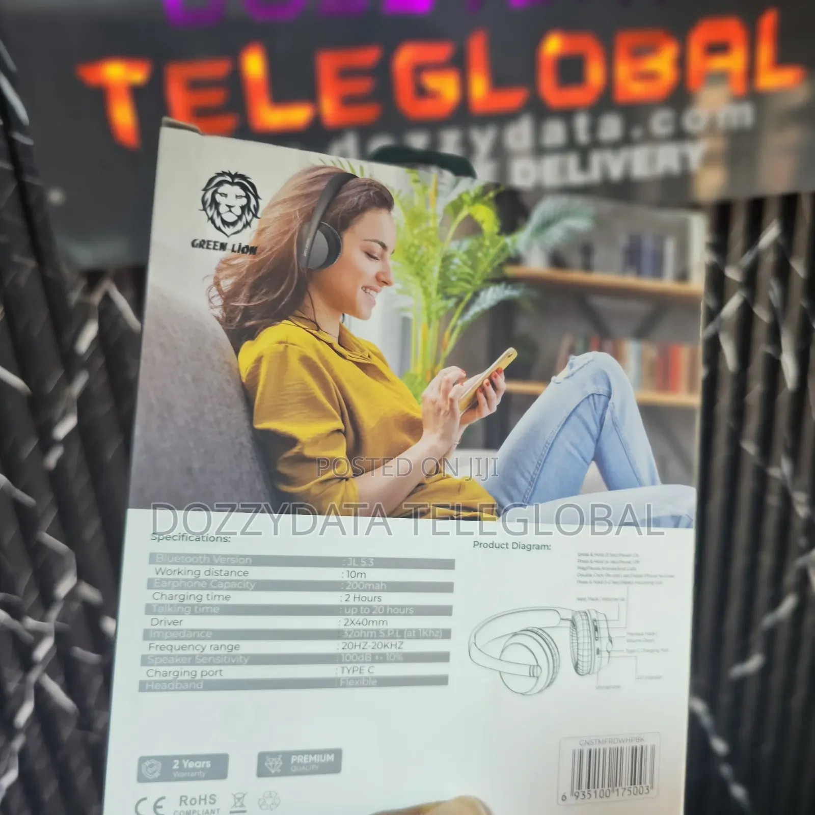 Greenlion Stamford Headset Headphones