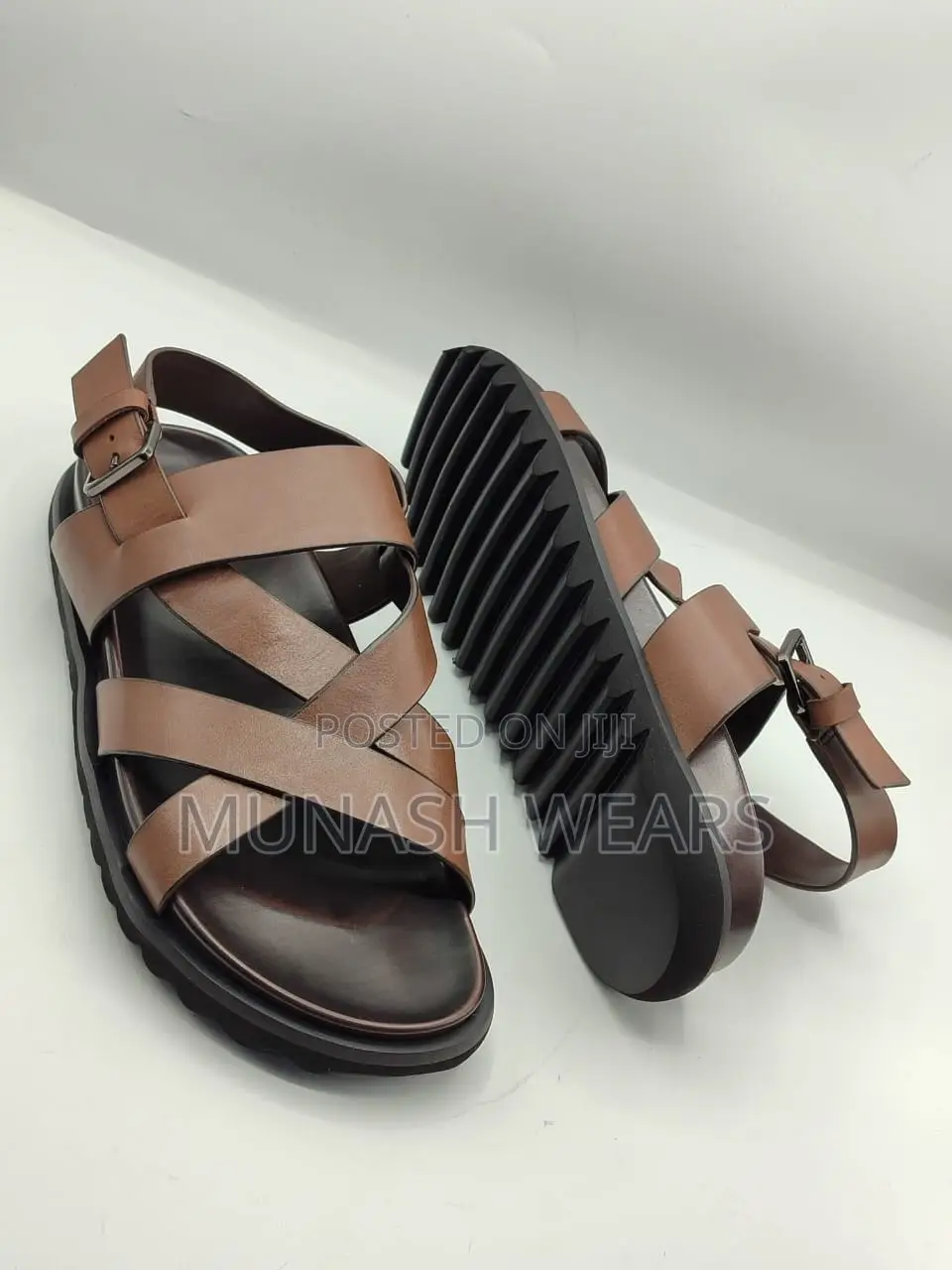 Original Italian Leather Slipers and Sandal 40-47,