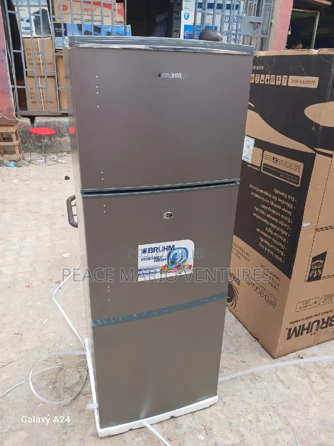 Bruhm Original Double Door Refrigerator With 3years Warranty