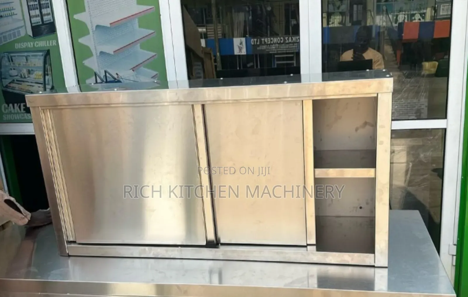 Stainless Wall Cabinet (4ft)