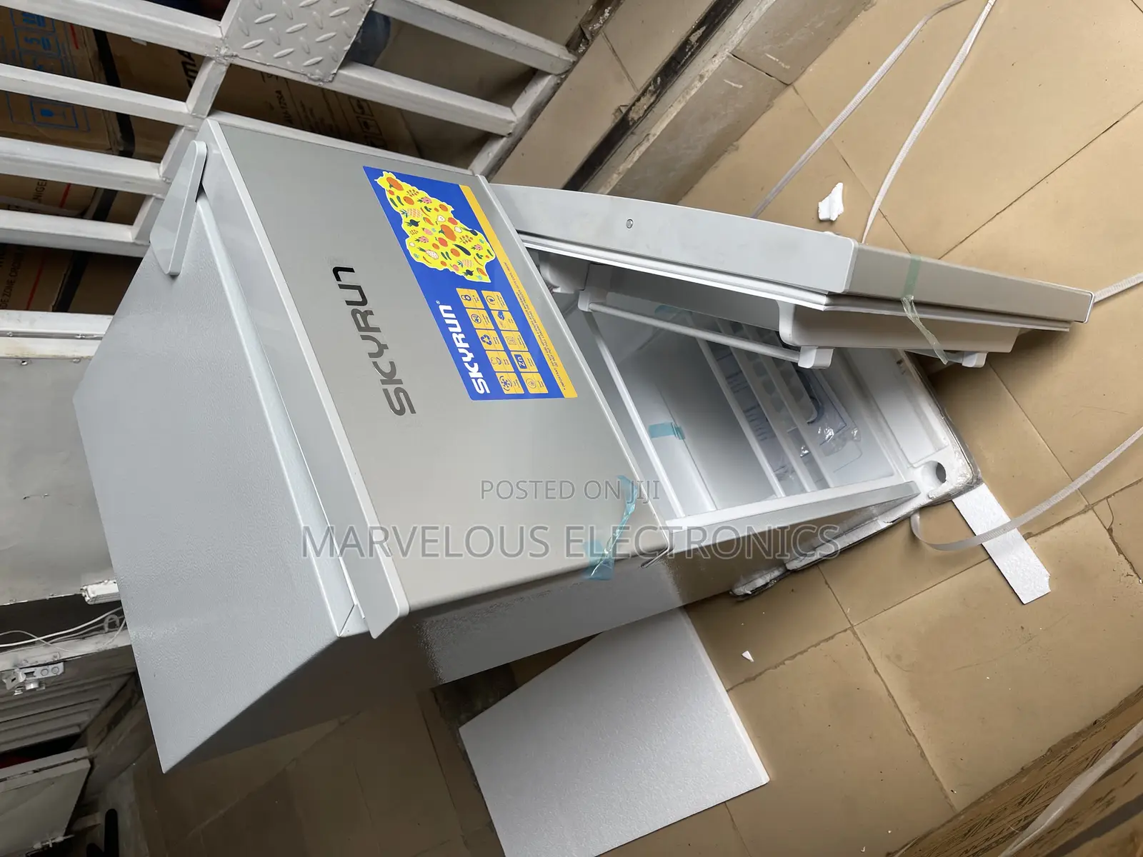 Brand New Skyrun Doble Door Refrigerator Full Copper Coil