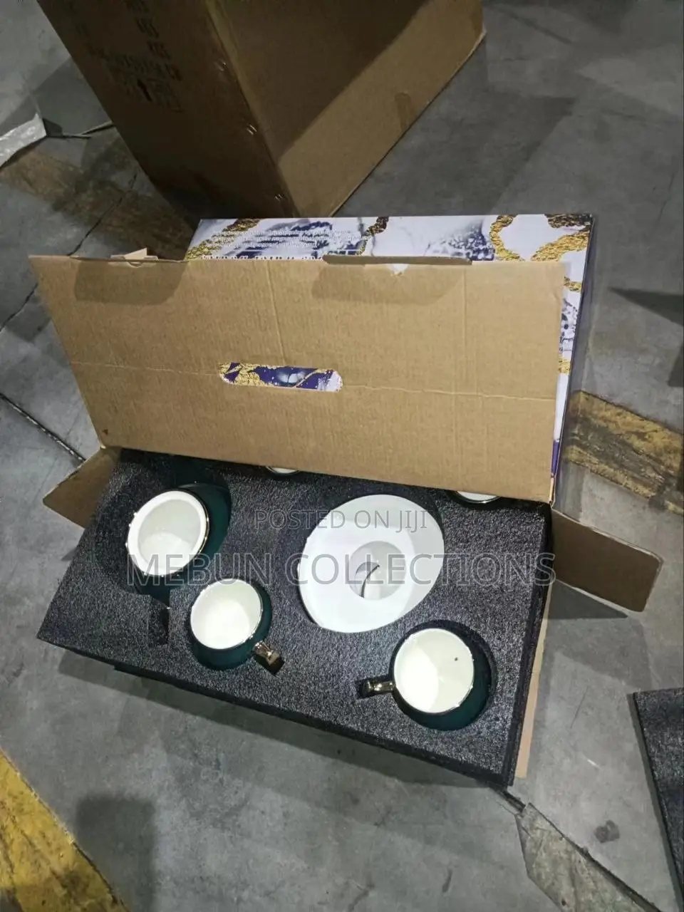 High Quality 6pcs Mug Set With Kettle and Tray