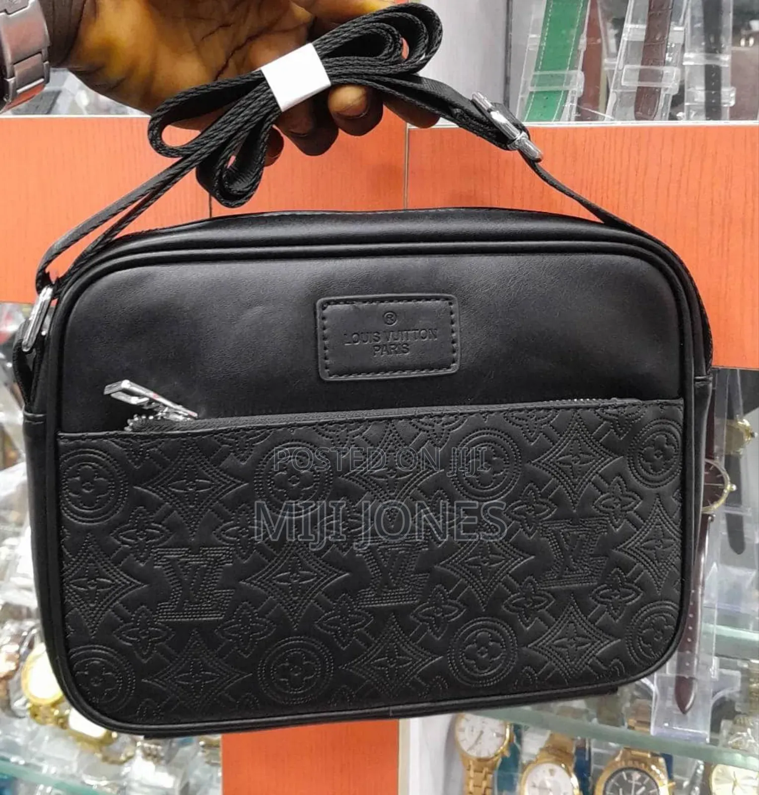 Branded Shoulder Bag With Extension