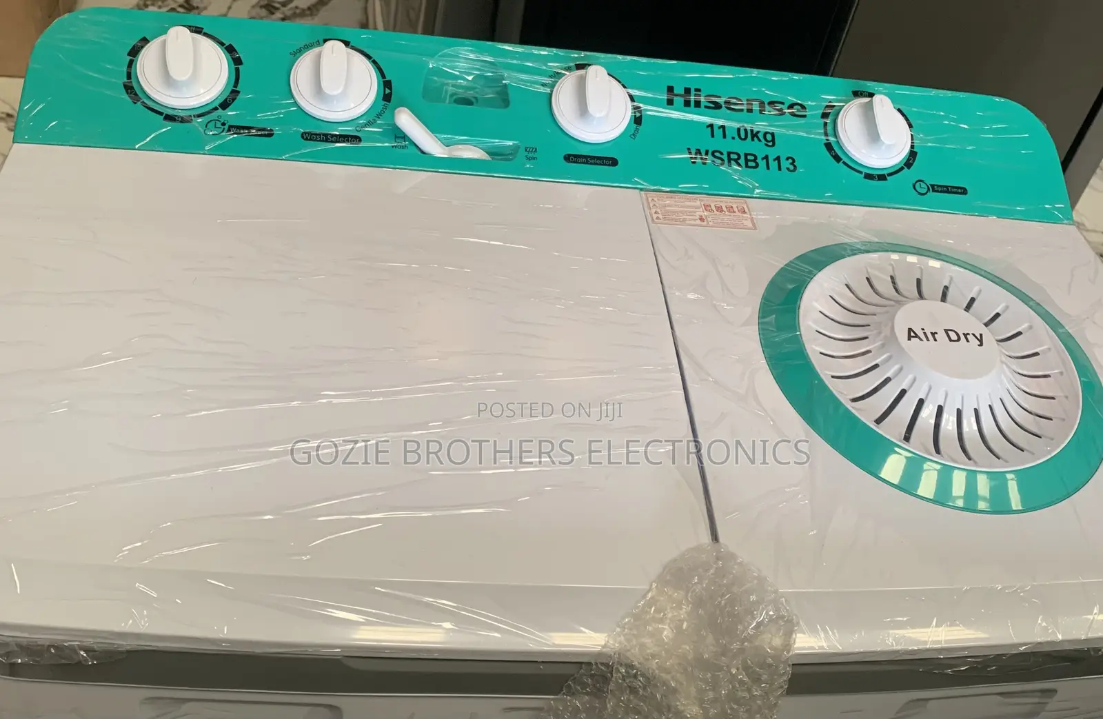 Hisense 11kg Washing Machine (Washing and Spinning)