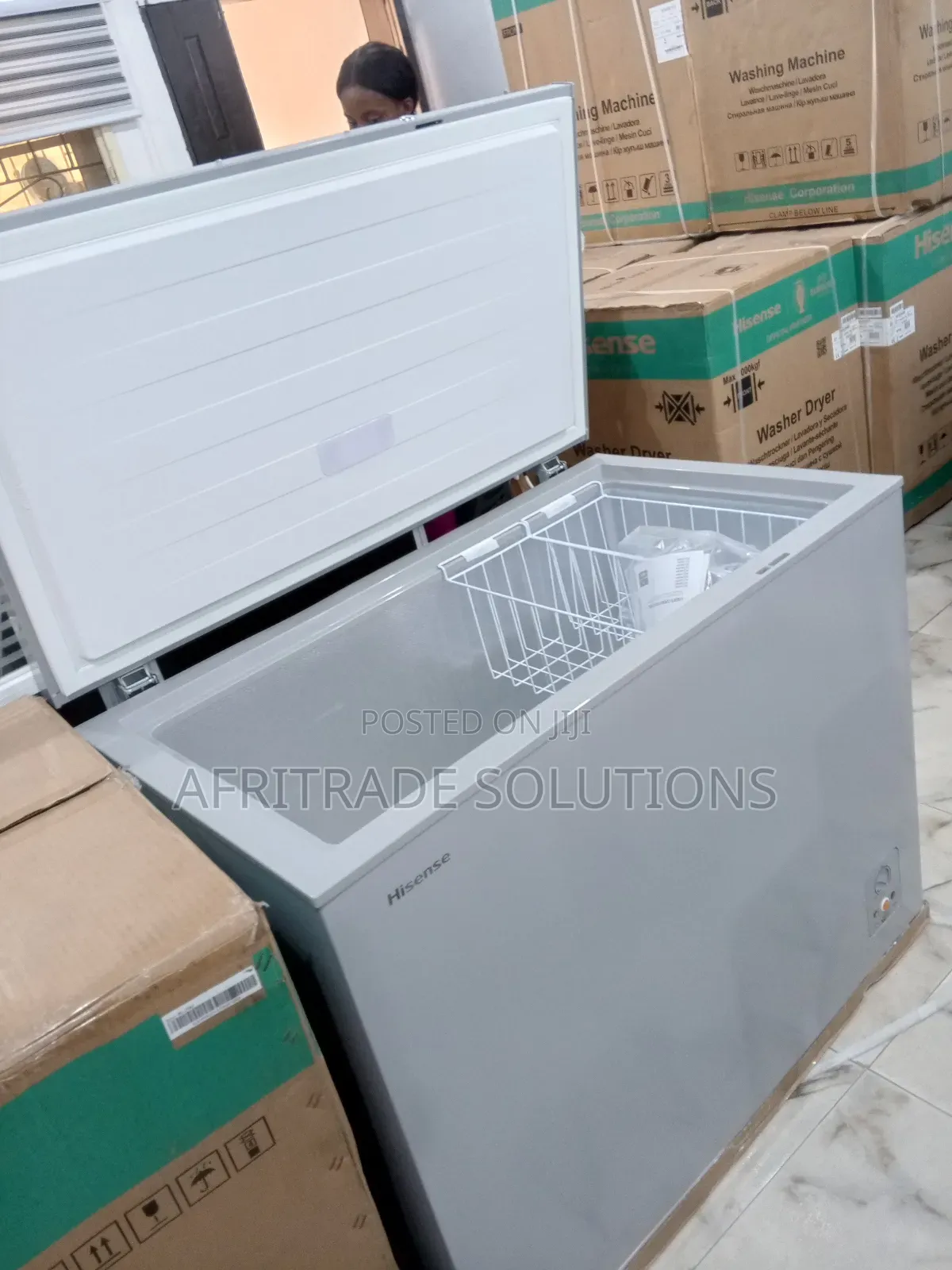 Hisense FRZ Fc340sh Longlasting Deep Freezer- 250 Liters