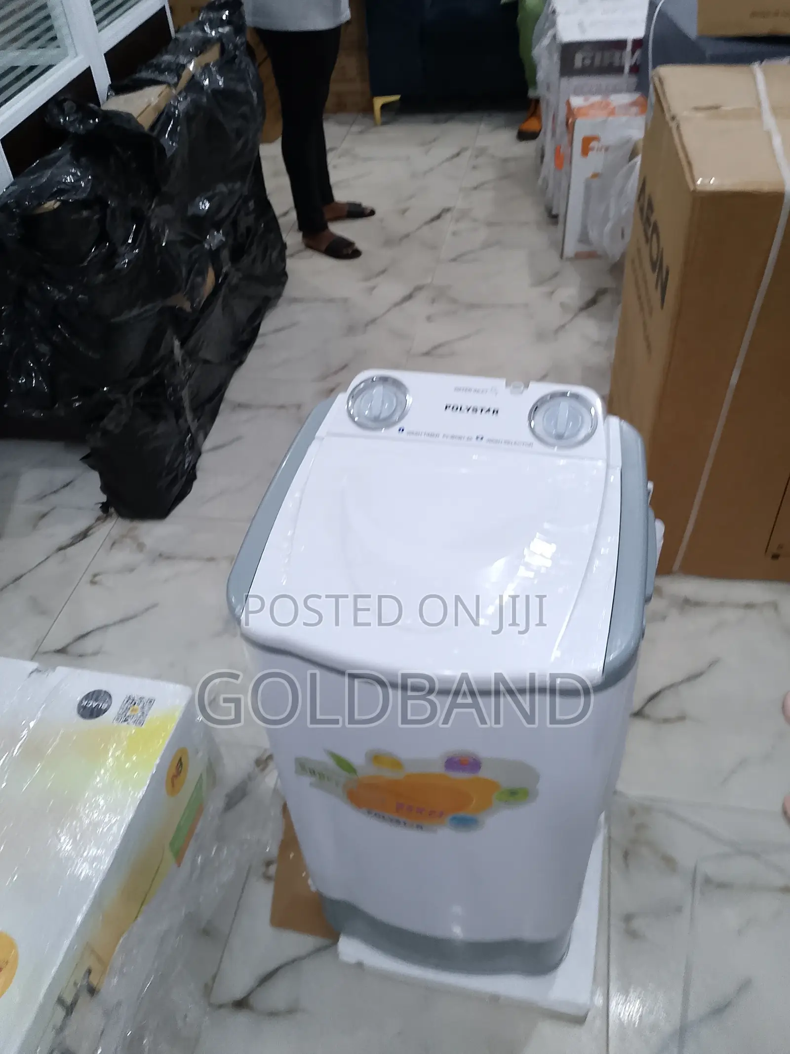 The Affordable7.5kg Polystar Single Top Load Washing Machine