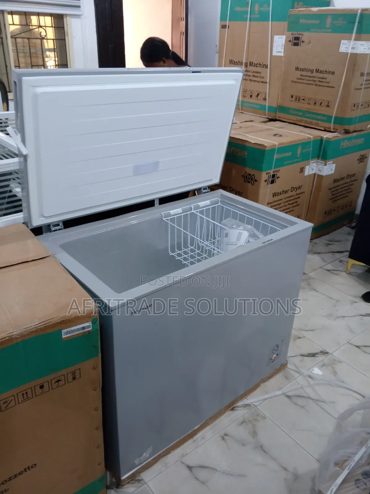 Hisense FRZ Fc340sh Deep Freezer- 250 Liters + Inner Light