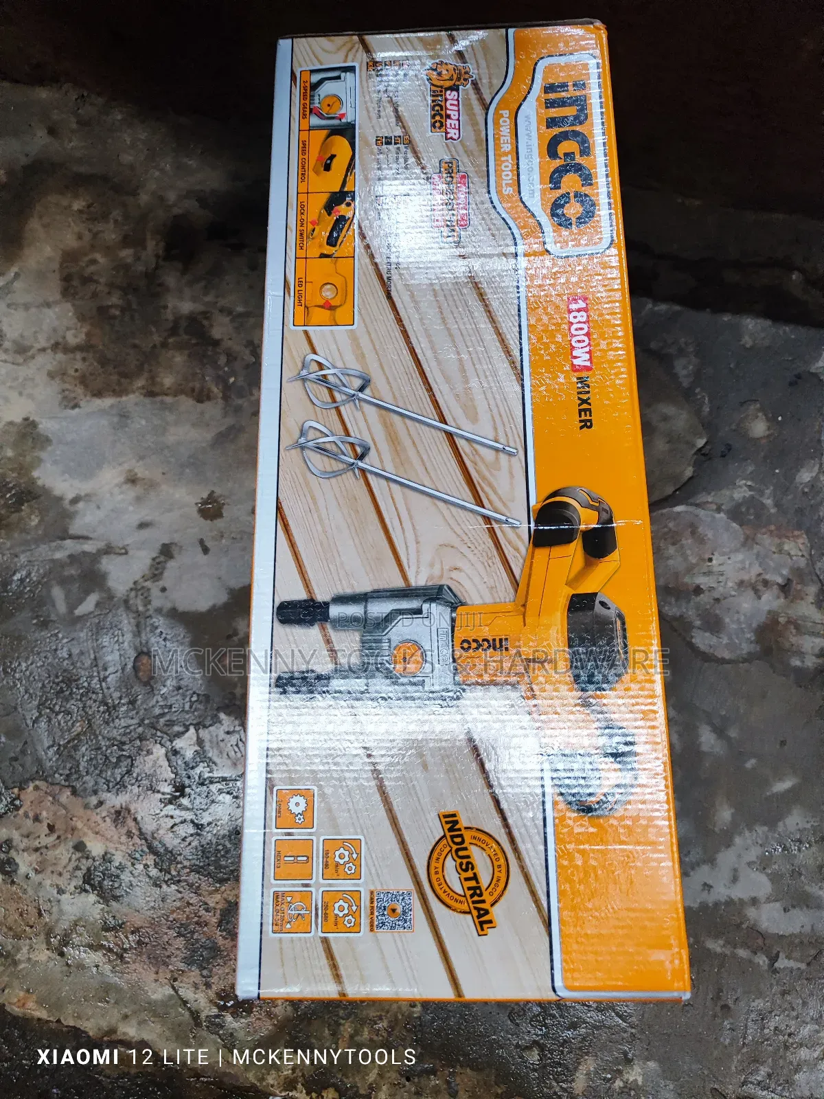 Ingco 1800W Mixer MX218008, for Industrial