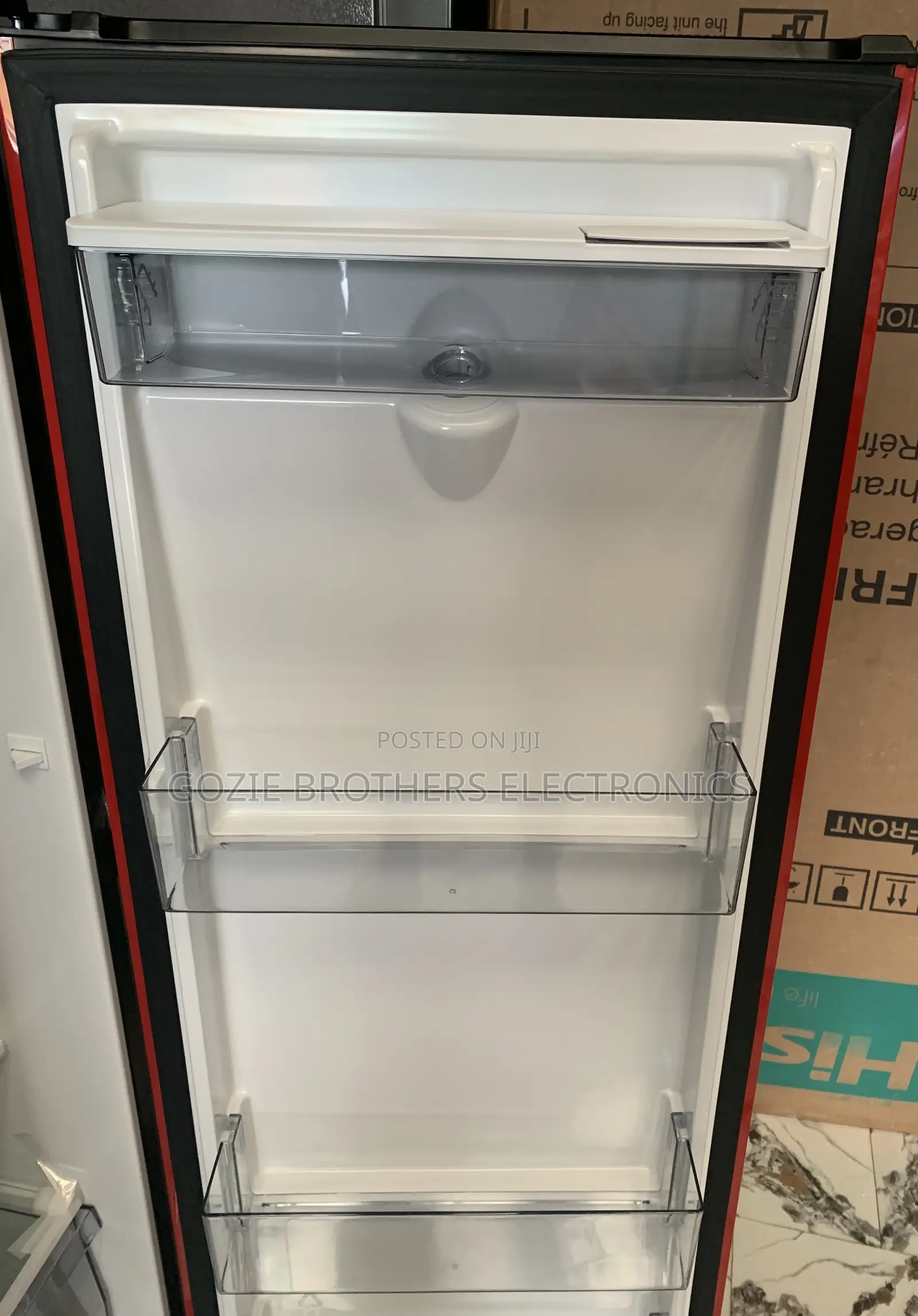 Hisense 176 Liters Refrigerator With Water Dispenser (Red)