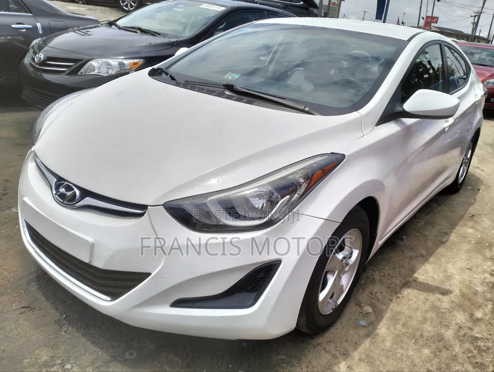 Hyundai Elantra 2014 White