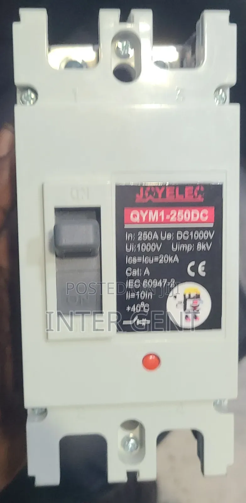 250A DC Breaker 2p