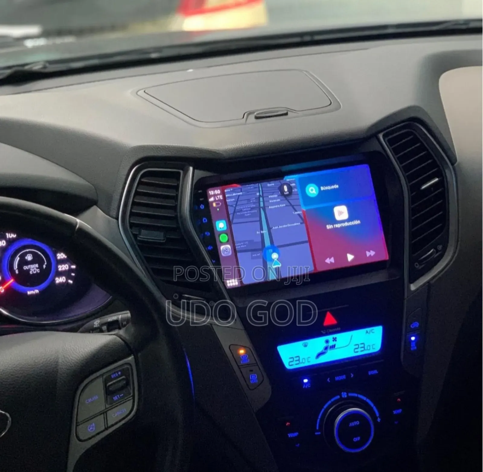 Hyundai Santa Fe 2014 Android Screen