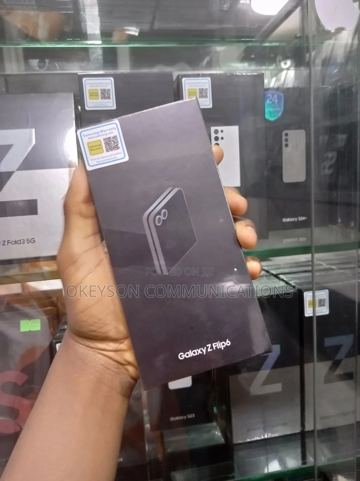 New Samsung Galaxy Z Flip6 256 GB Black