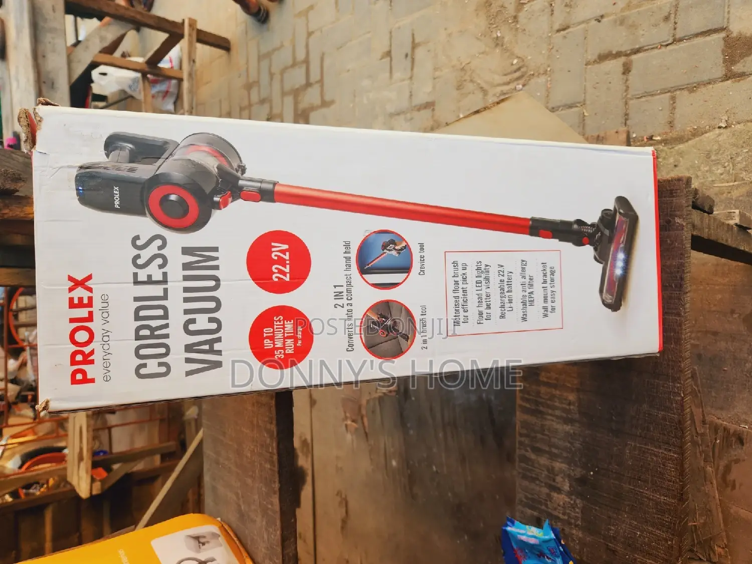 Prolex Cordless Vacuum 2 in 1