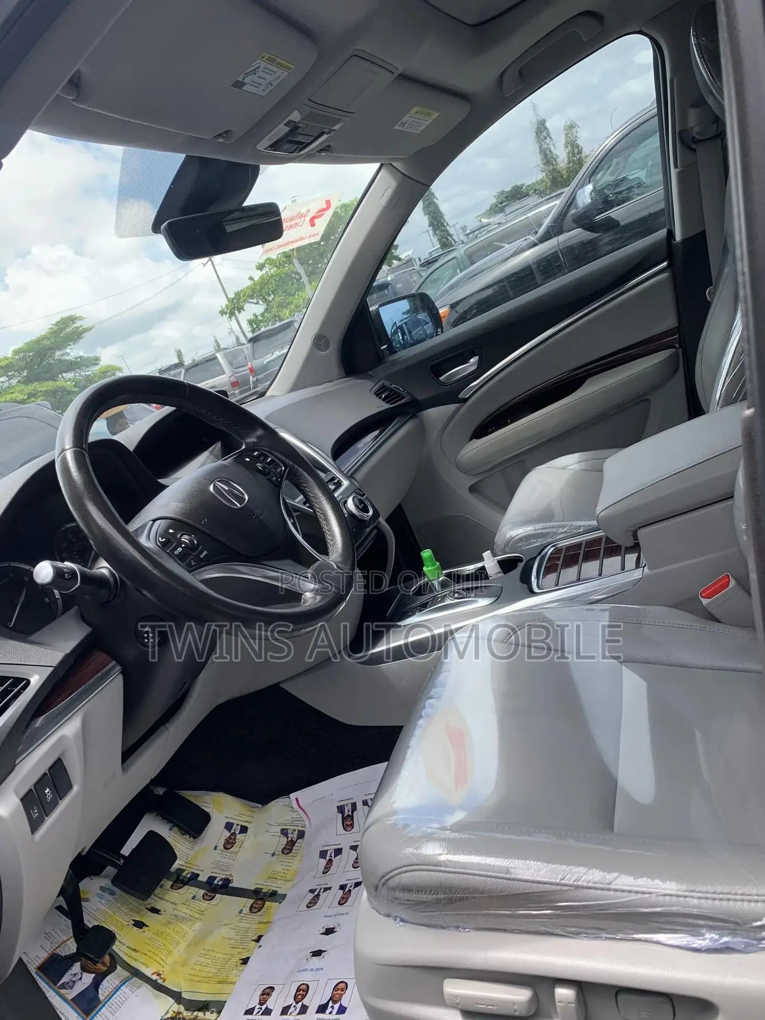 Acura MDX w/Advance & Ent. Pkgs SH-AWD 2017 Gray
