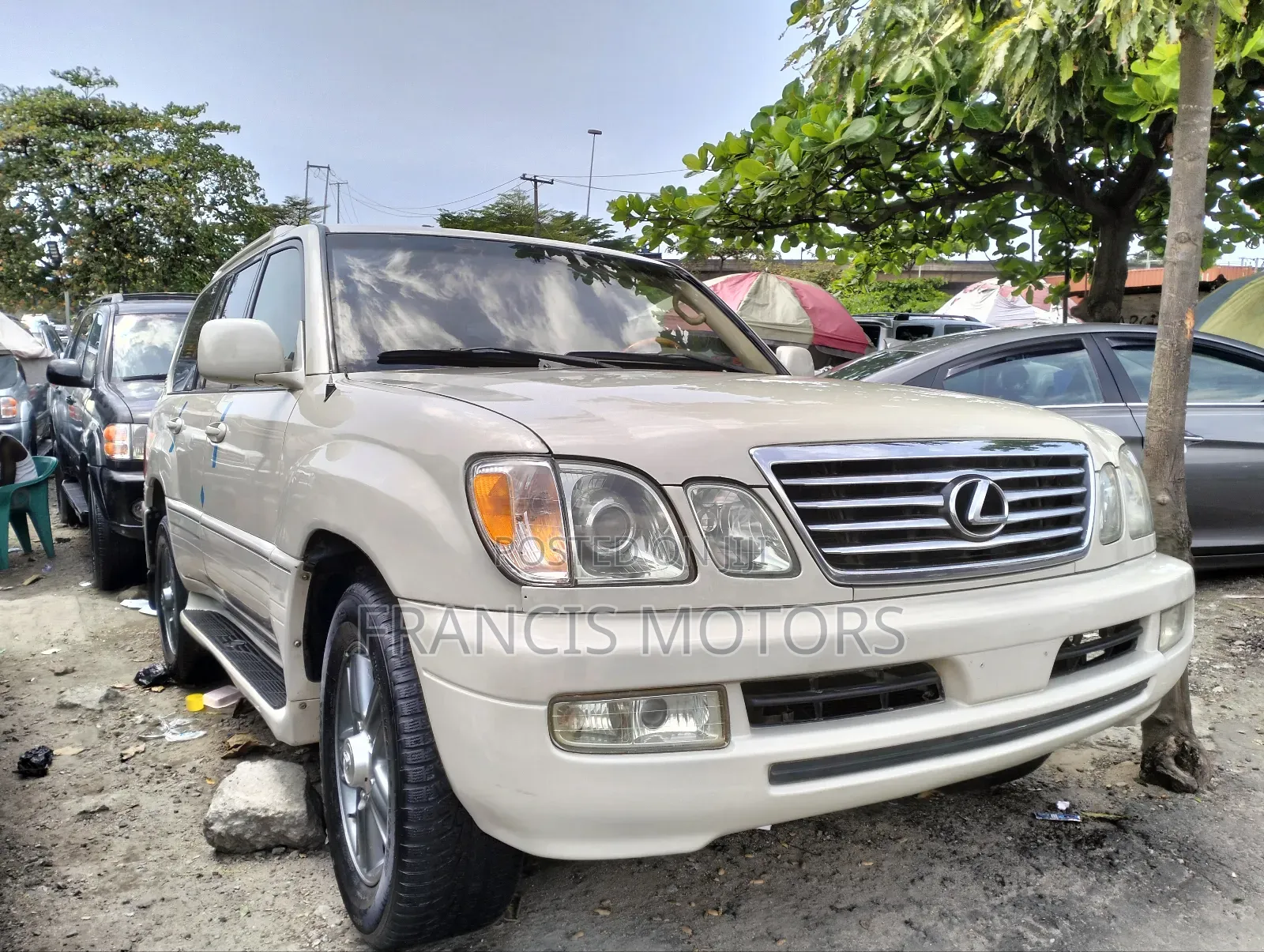 Lexus LX 470 Sport Utility 2007 White