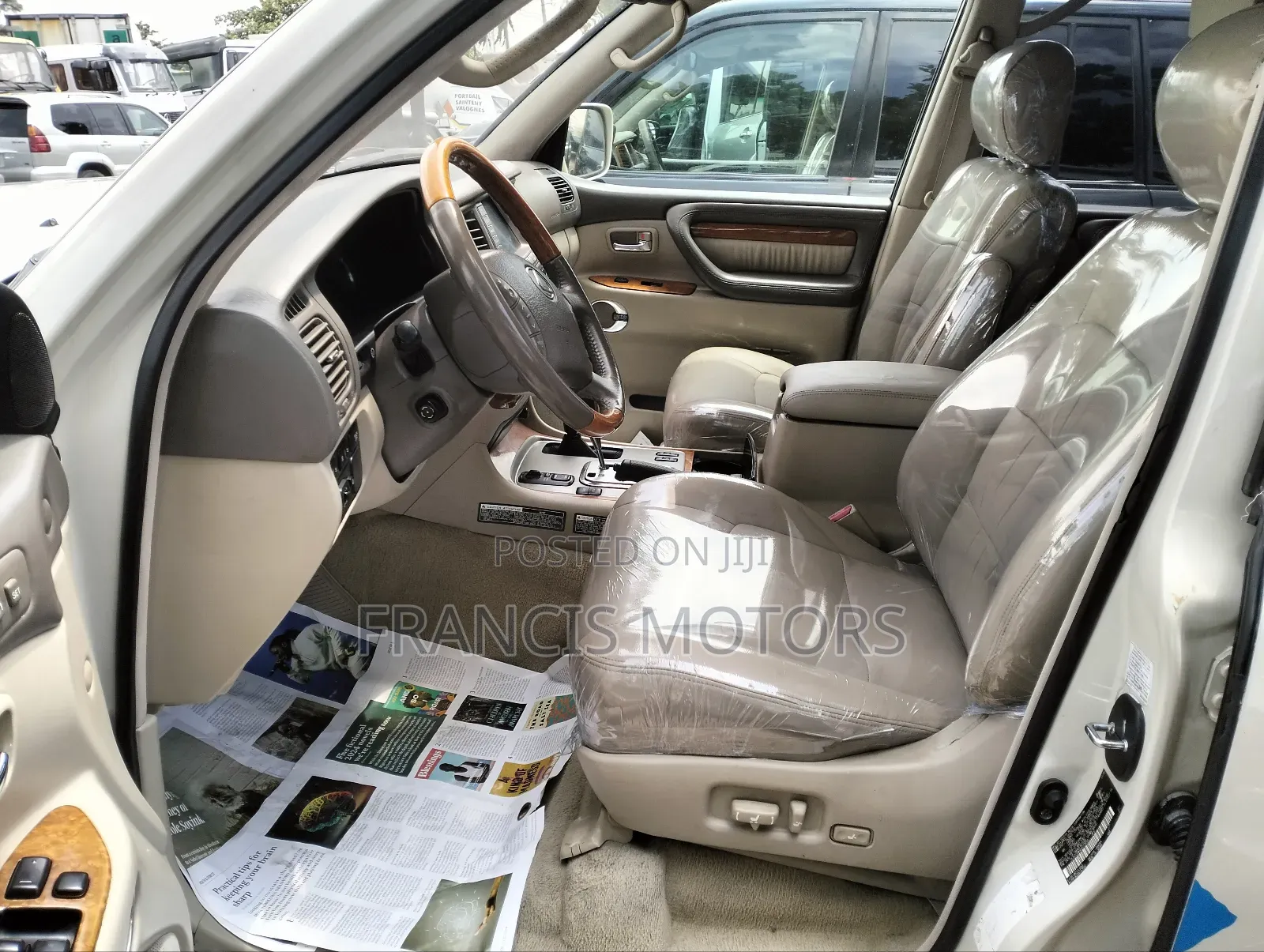 Lexus LX 470 Sport Utility 2007 White