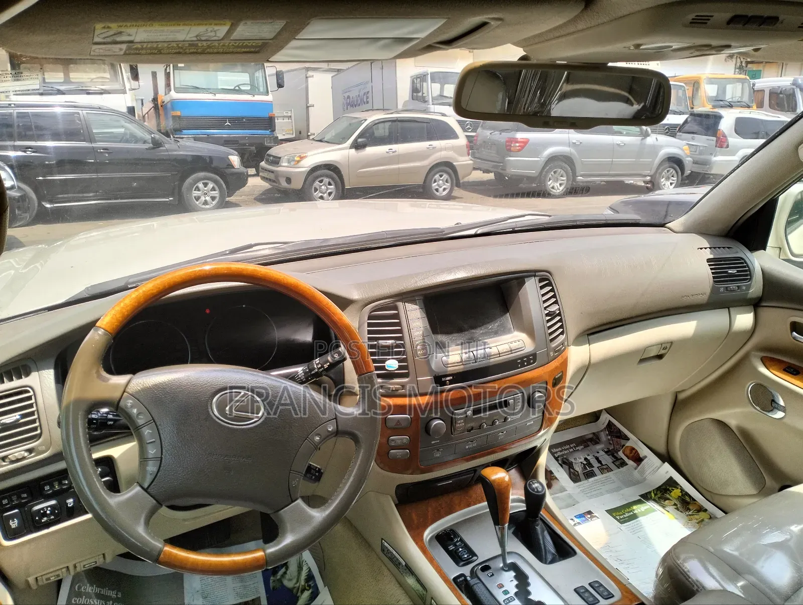 Lexus LX 470 Sport Utility 2007 White