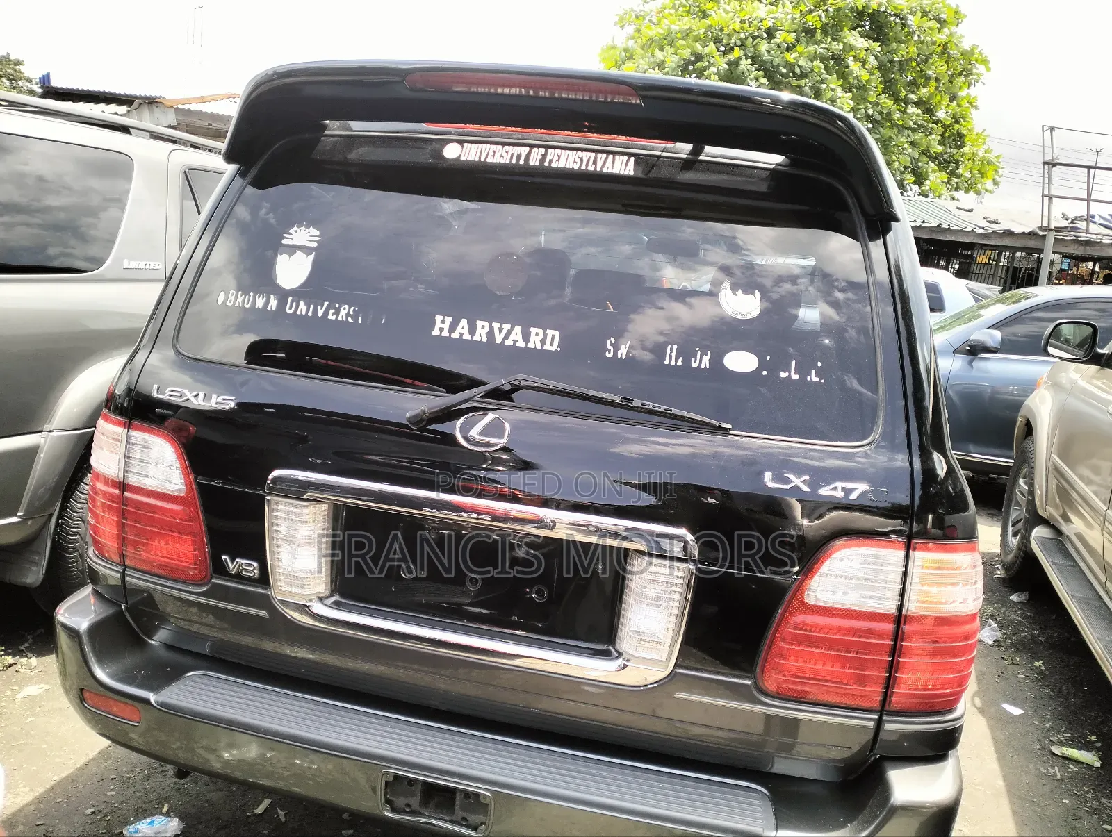 Lexus LX 470 Sport Utility 2007 Black