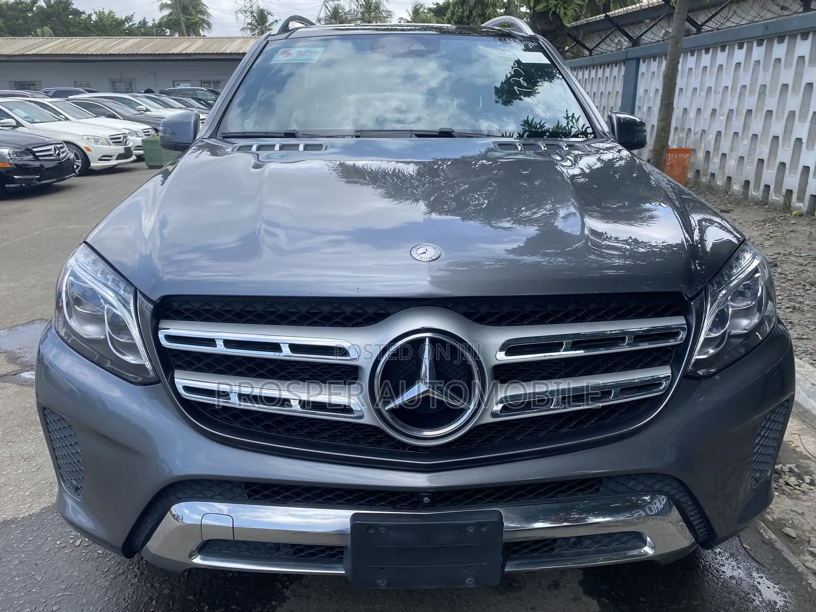 Mercedes-Benz GLS-Class GLS450 4Matic 2017 Gray