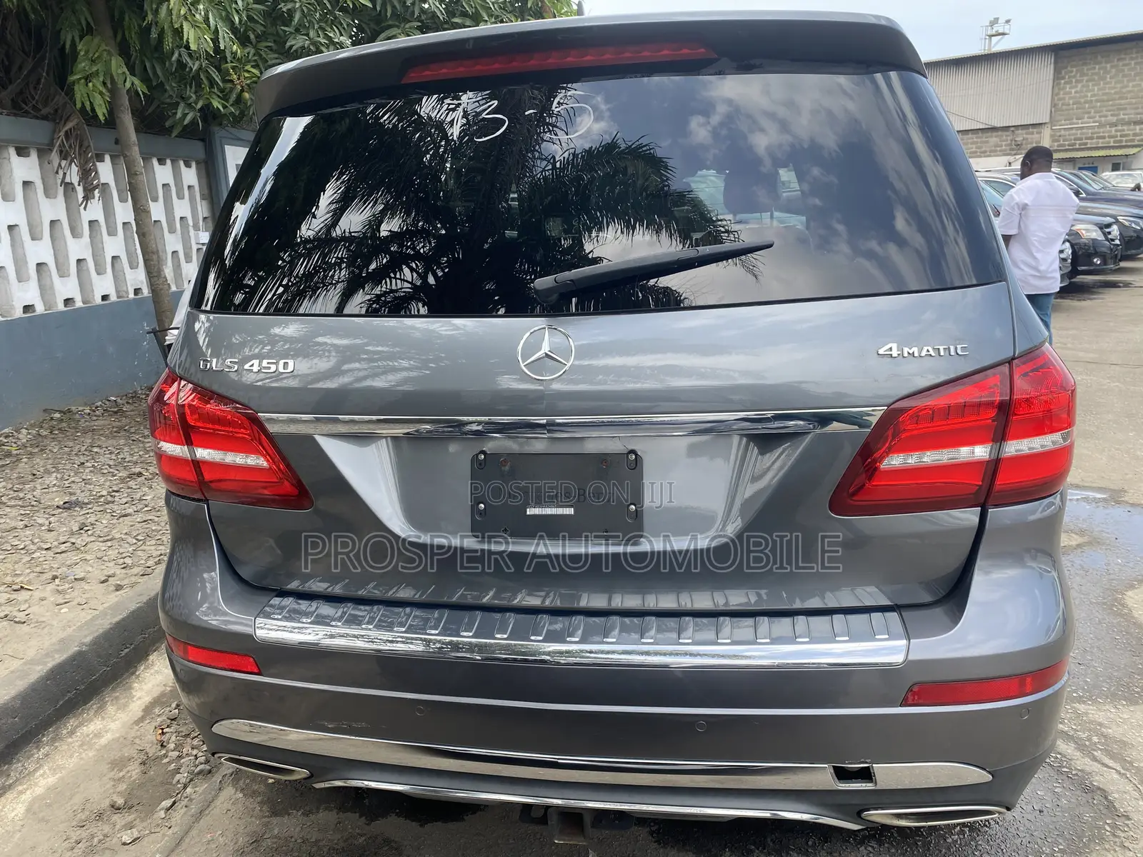 Mercedes-Benz GLS-Class GLS450 4Matic 2017 Gray