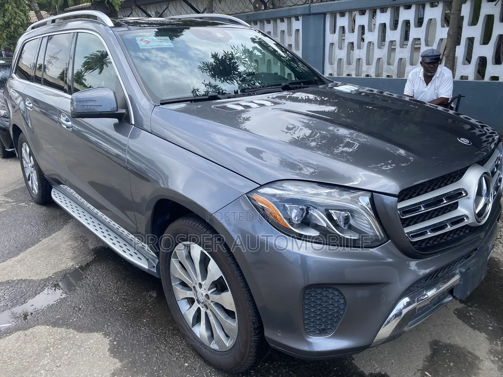 Mercedes-Benz GLS-Class GLS450 4Matic 2017 Gray