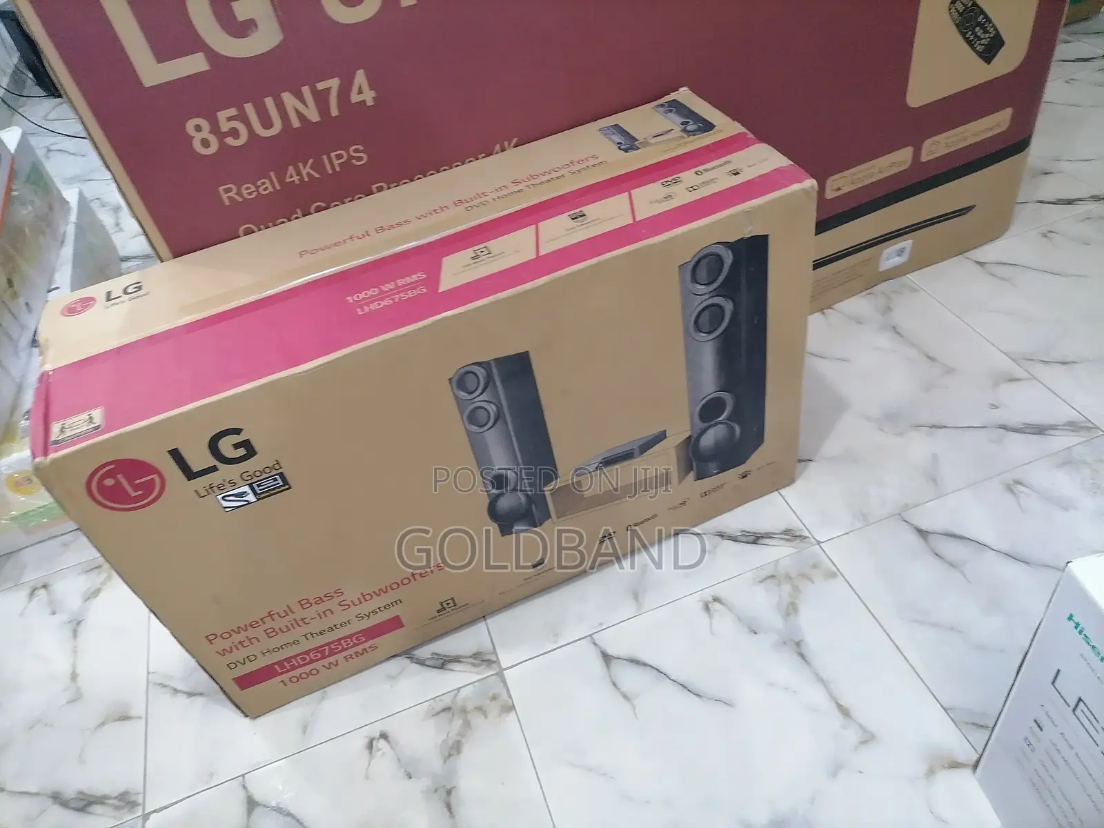 Extra Powerful LG DVD Home Theater System Dual Sub-Woofer