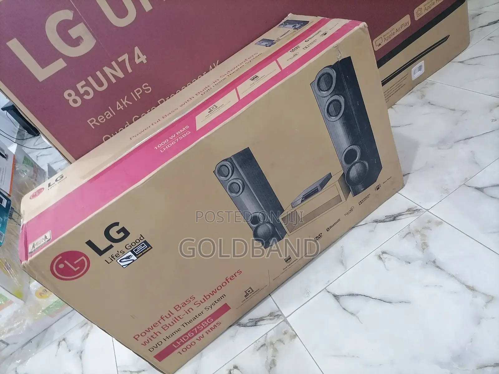 High Quality LG DVD Home Theater System Dual Sub-Woofer