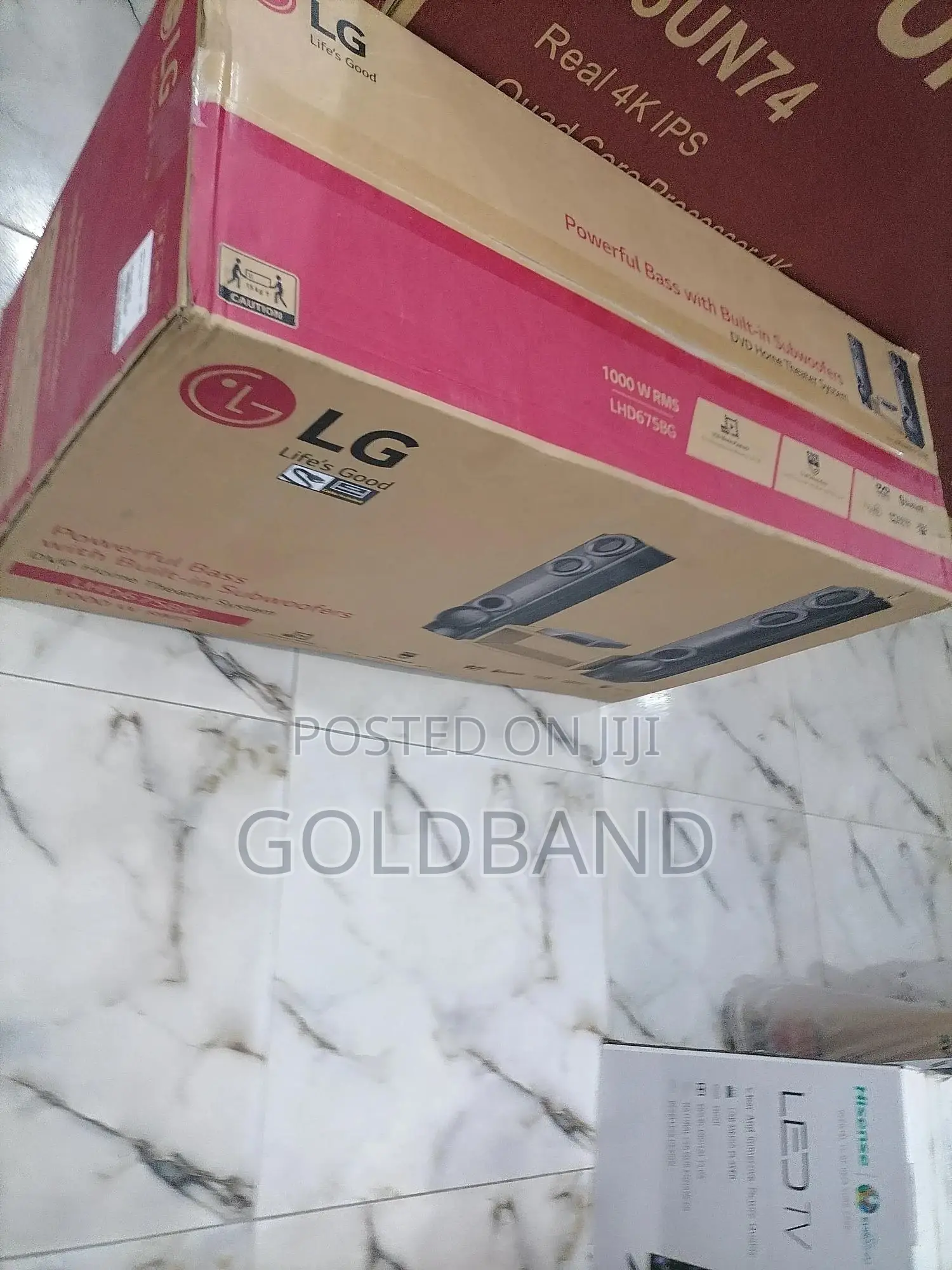 Modern LG DVD Home Theater System Dual Sub-Woofer