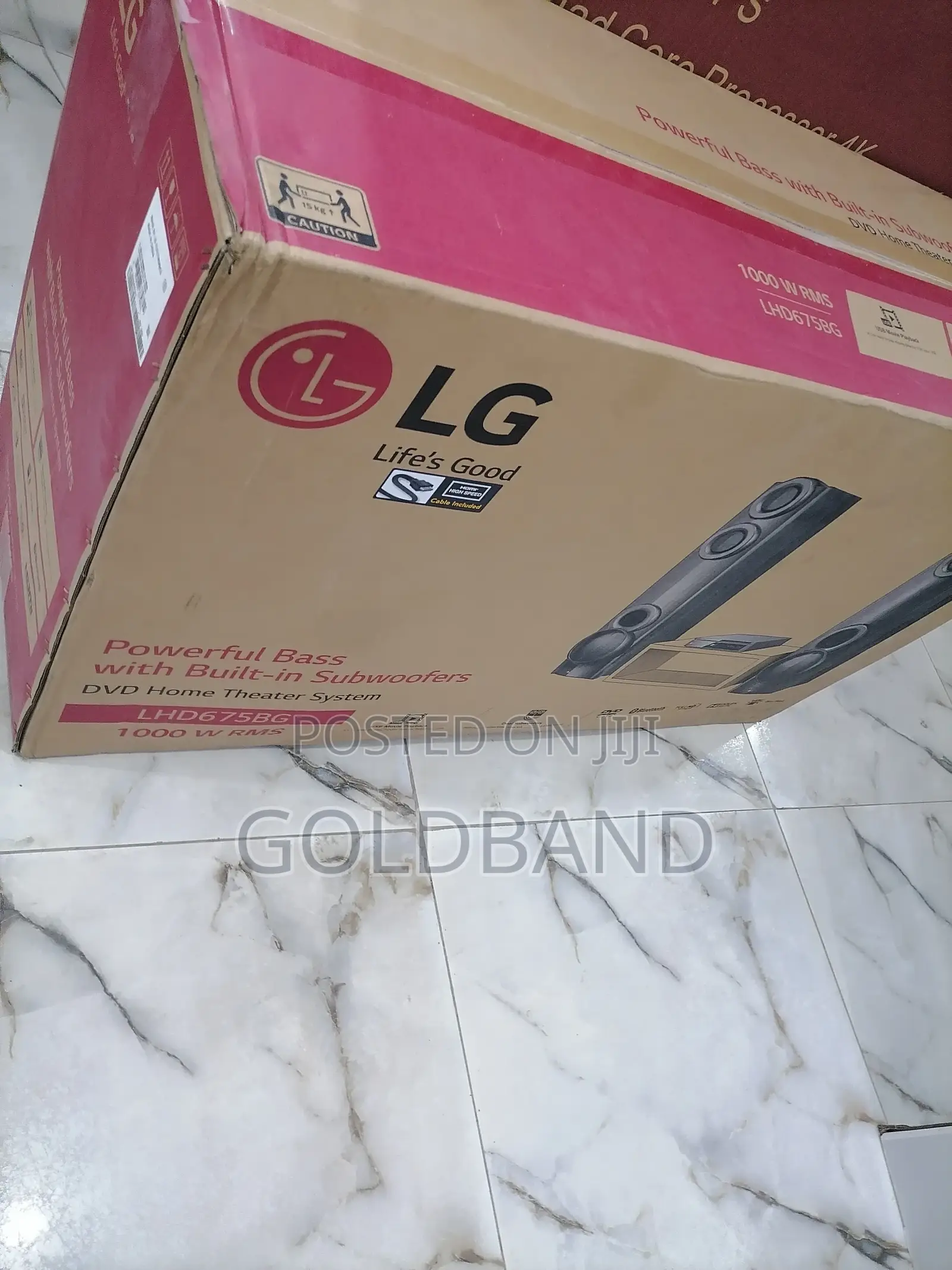 Music Mastery LG DVD Home Theater System Dual Sub-Woofer