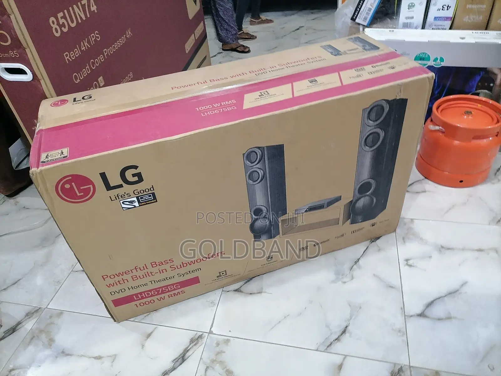 Music Magic LG DVD Home Theater System Dual Sub-Woofer