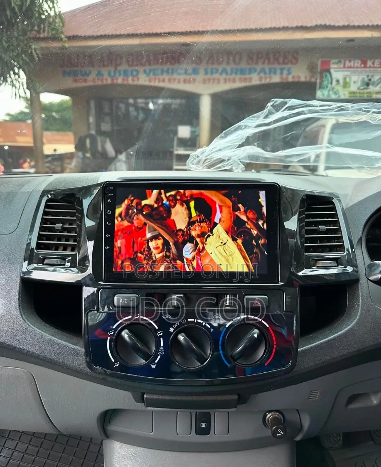 Toyota Hilux 2007 Android Screen