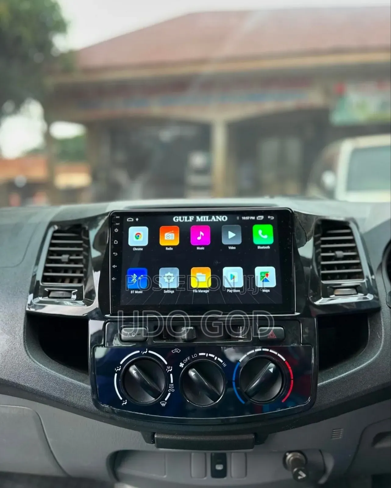 Toyota Hilux 2007 Android Screen